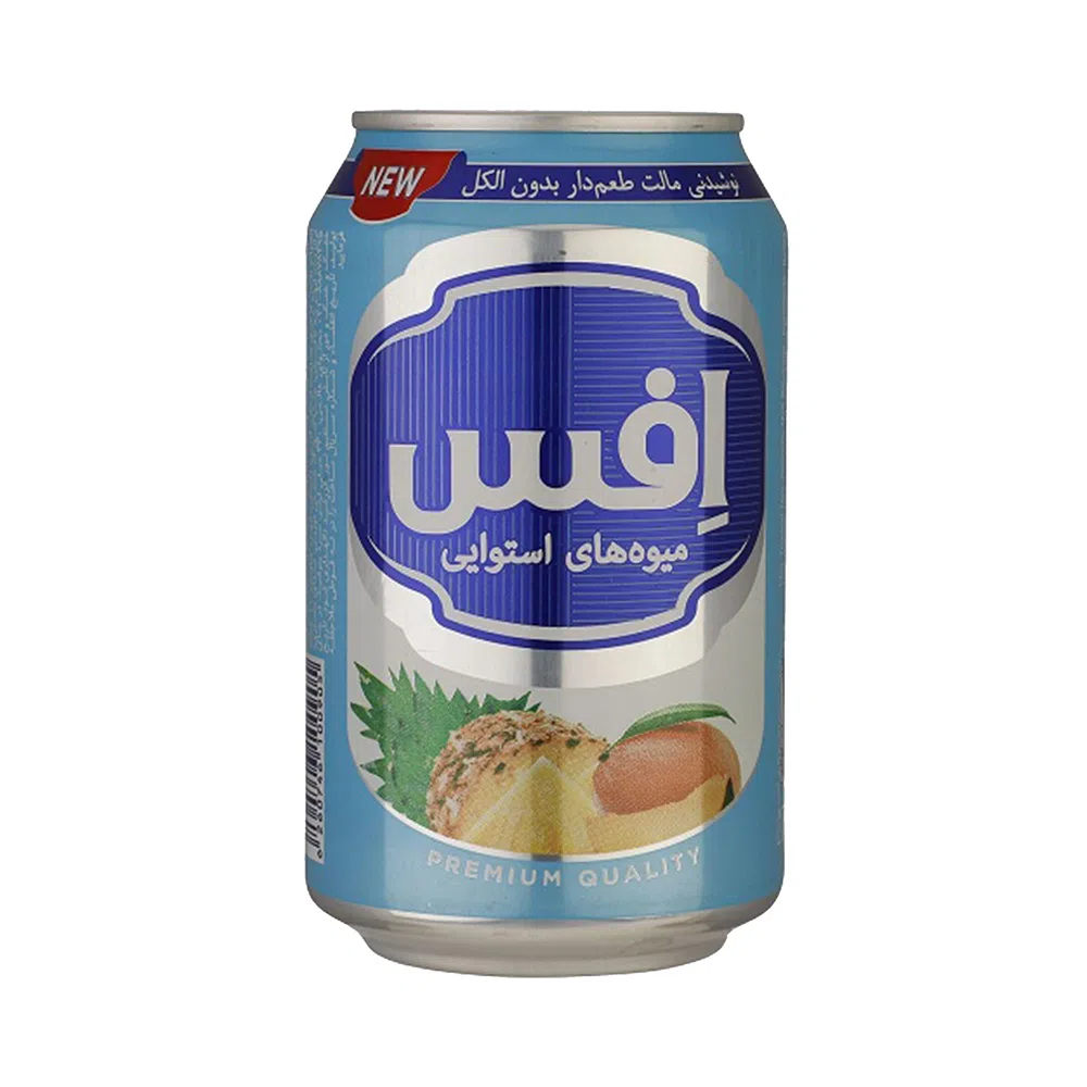 نوشیدنی مالت با طعم استوایی افس 330 میلی لیتر