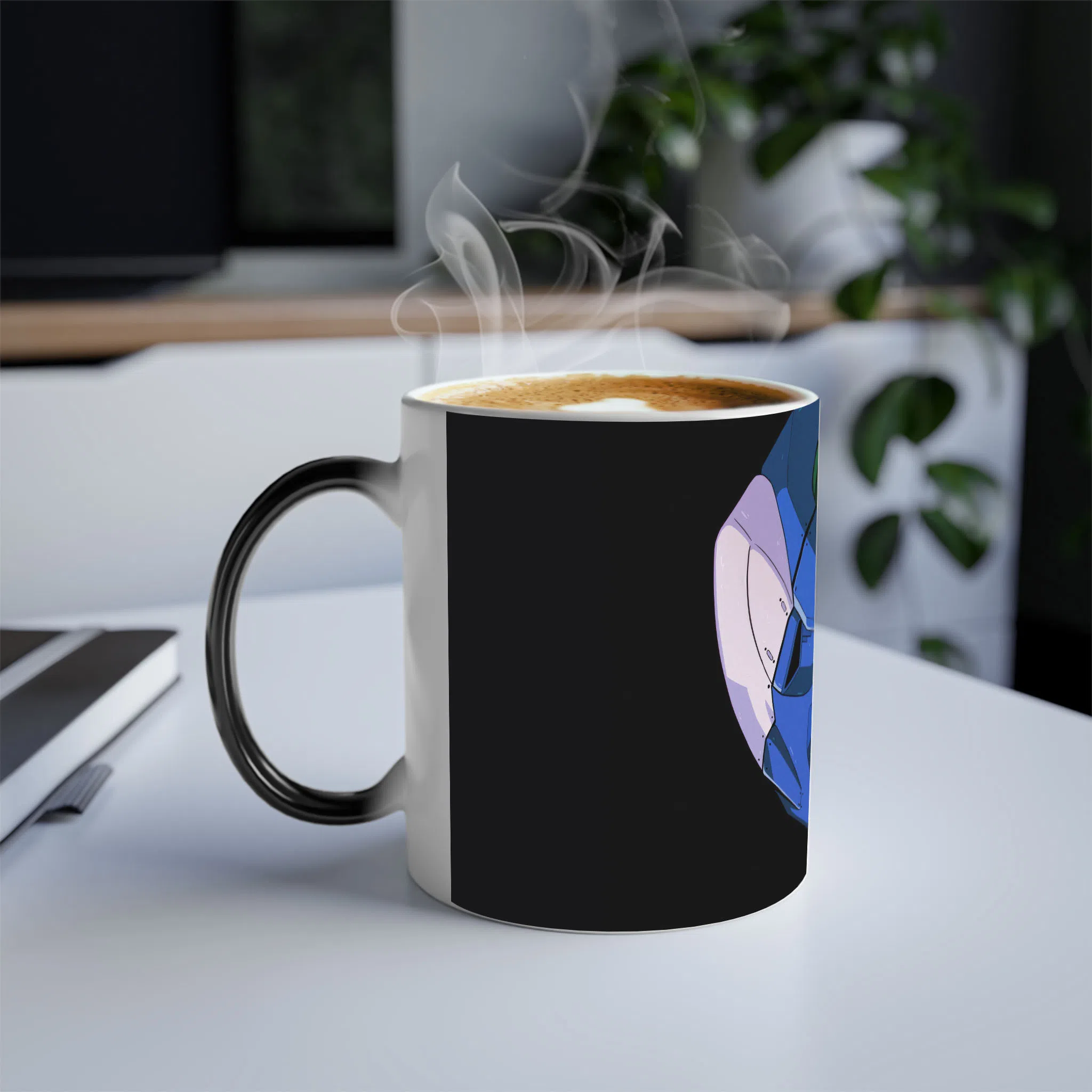 ماگ حرارتی لیمینات طرح انیمه Evangelion کد NM0783 — تصویر 3