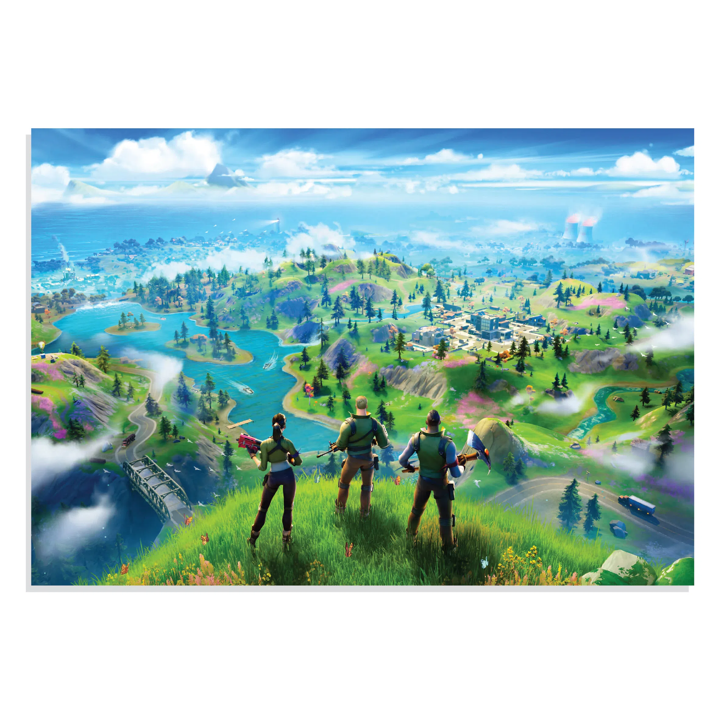 پوستر طرح Gaming بازی فورت نایت Fortnite مدل NV0994