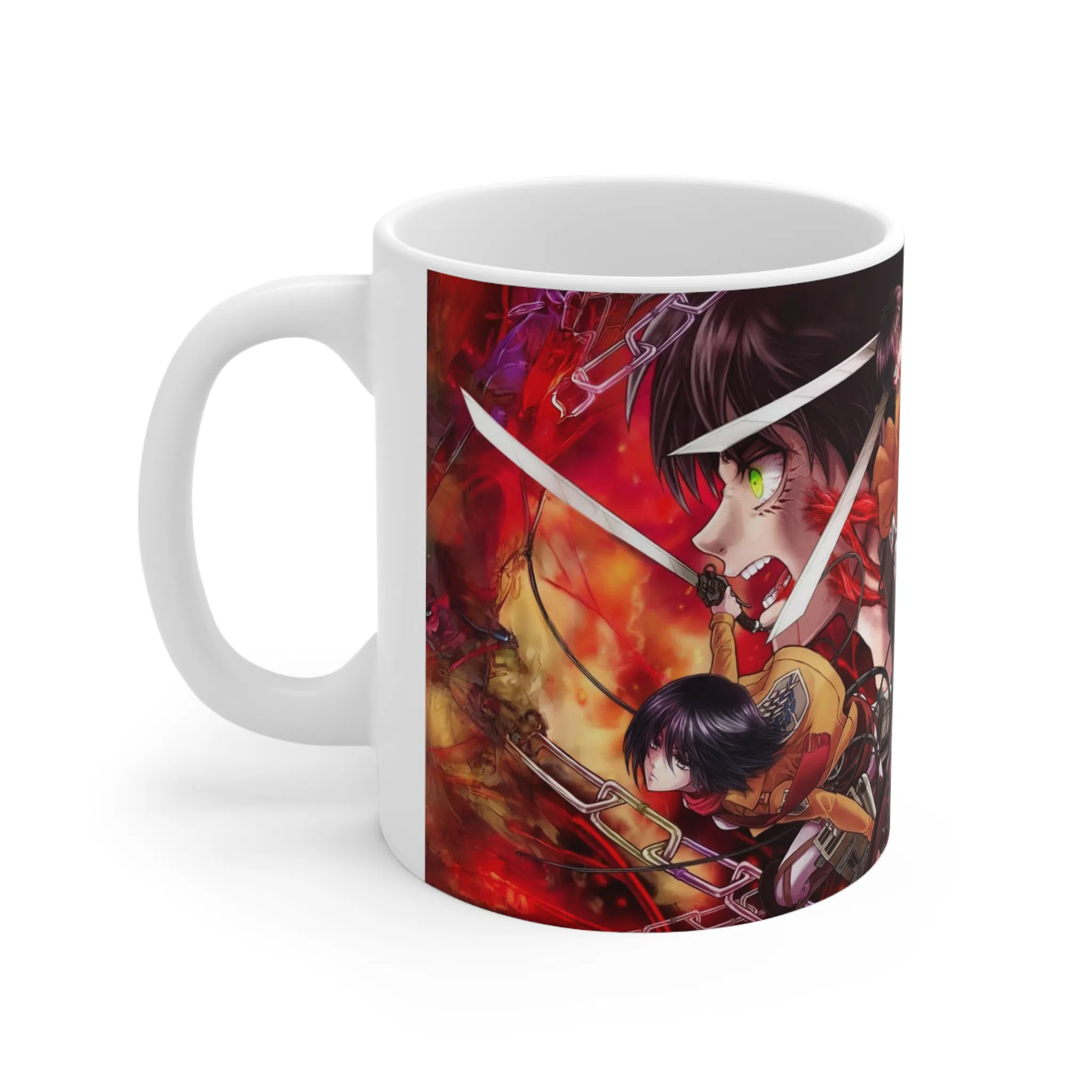 ماگ طرح انیمه اتک ان تایتان Attack on the Titan مدل NM2559 — تصویر 2