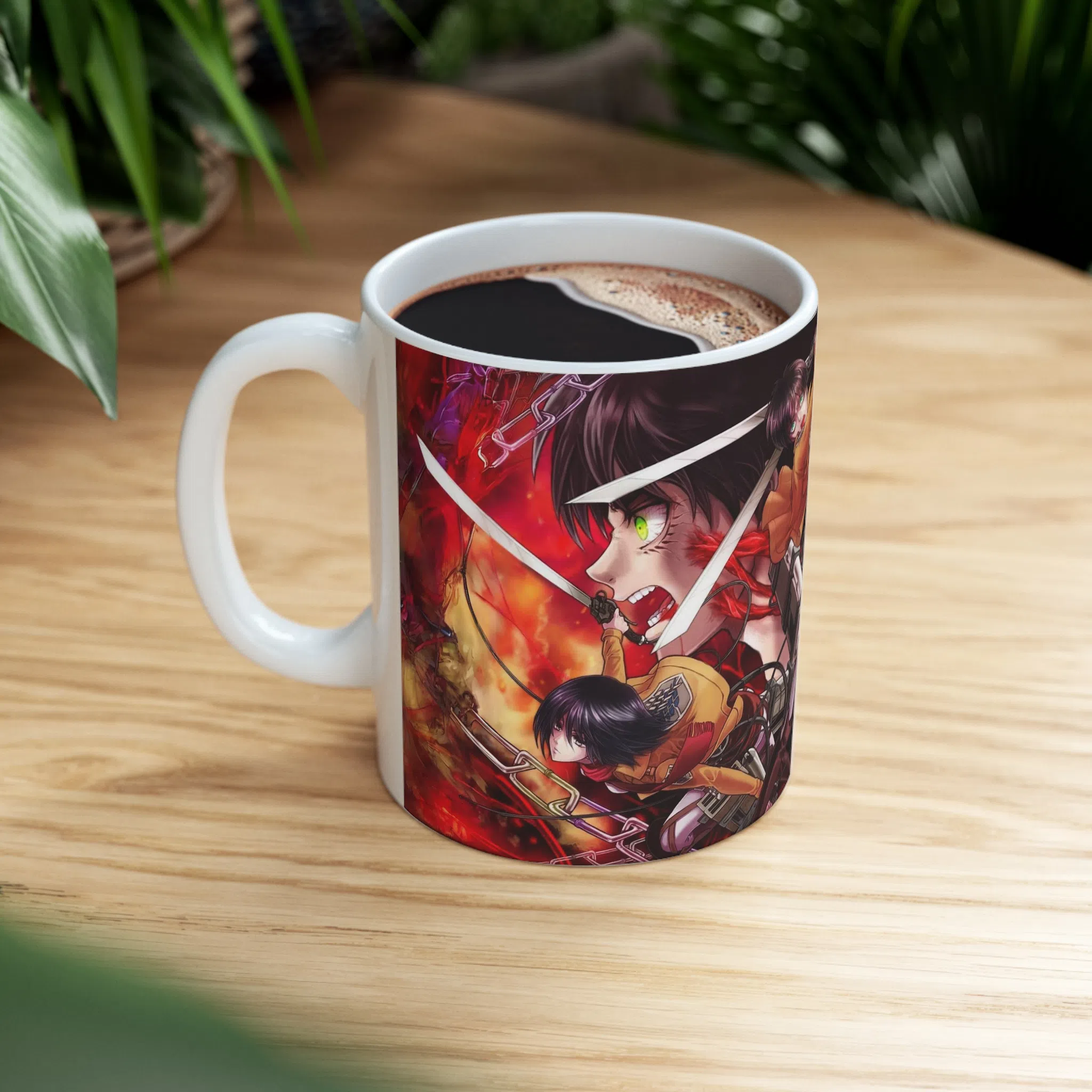 ماگ طرح انیمه اتک ان تایتان Attack on the Titan مدل NM2559 — تصویر 4