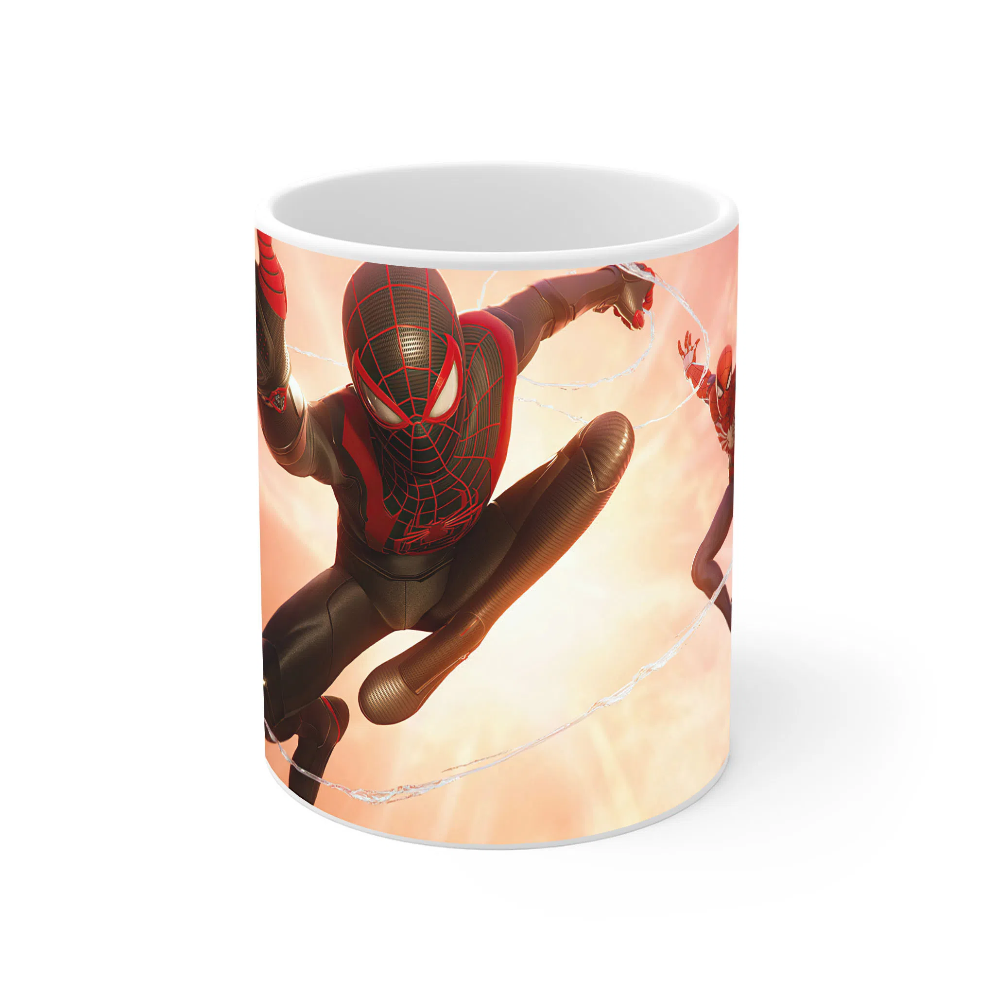 ماگ لیمینات طرح بازی اسپایدرمن مرد عنکبوتی Spider Man Game کد NM9490