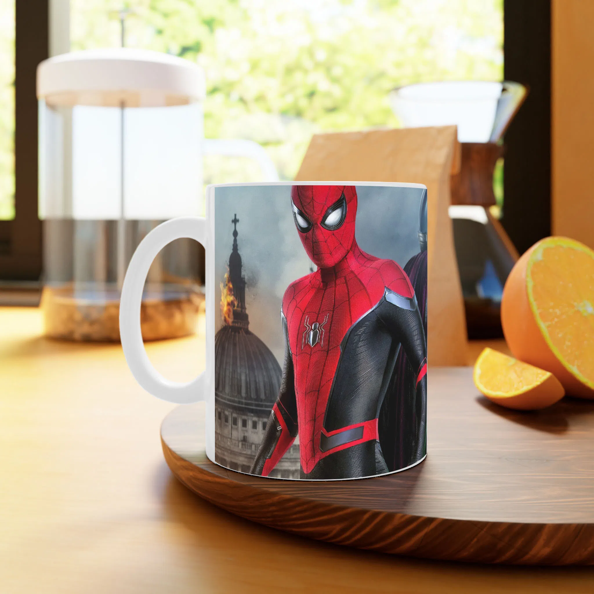 ماگ لیمینات طرح فیلم مرد عنکبوتی اسپایدرمن Spider Man کد NM12476 — تصویر 3
