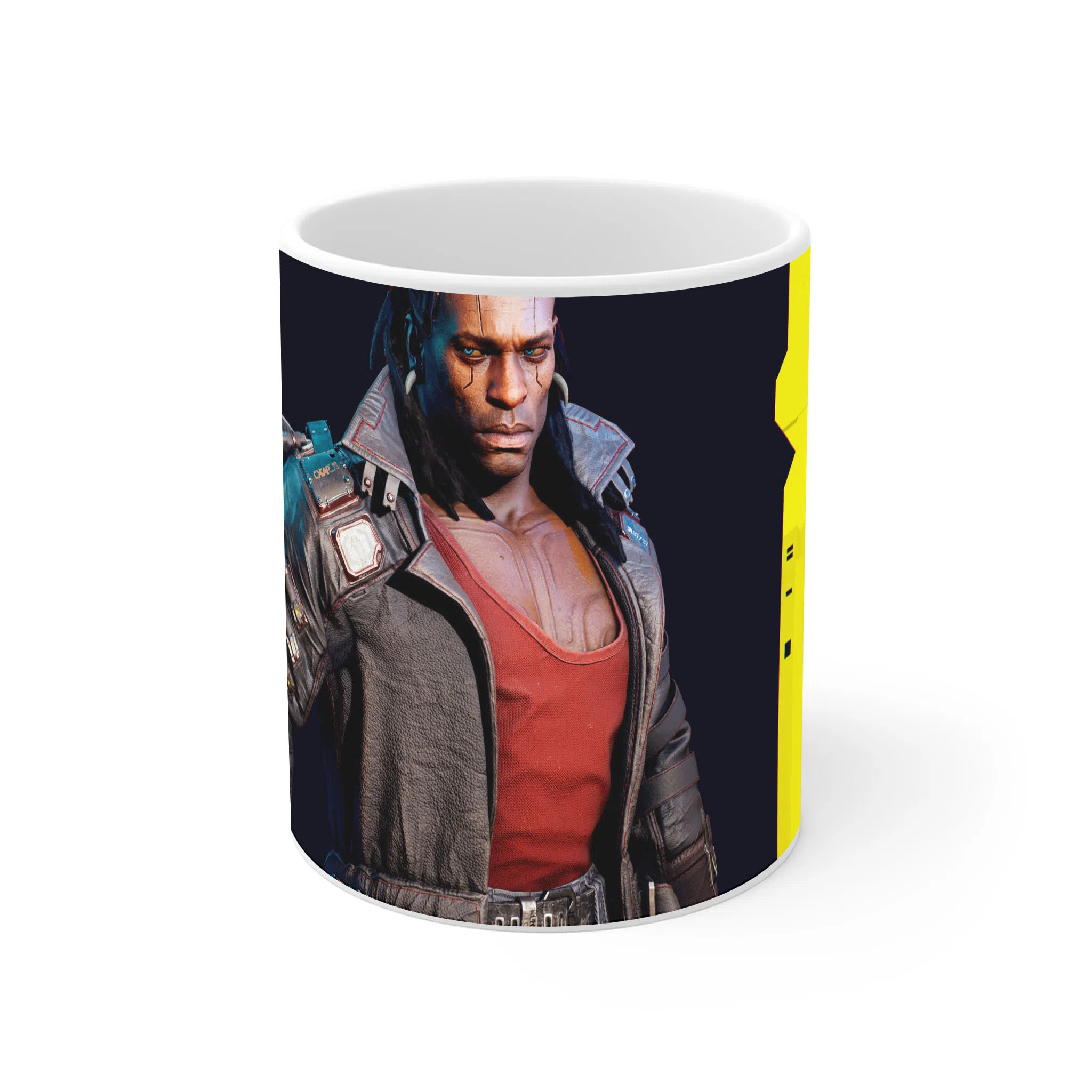 ماگ لیمینات طرح بازی سایبرپانک Cyberpunk 2077 Game کد NM6548 — تصویر 2