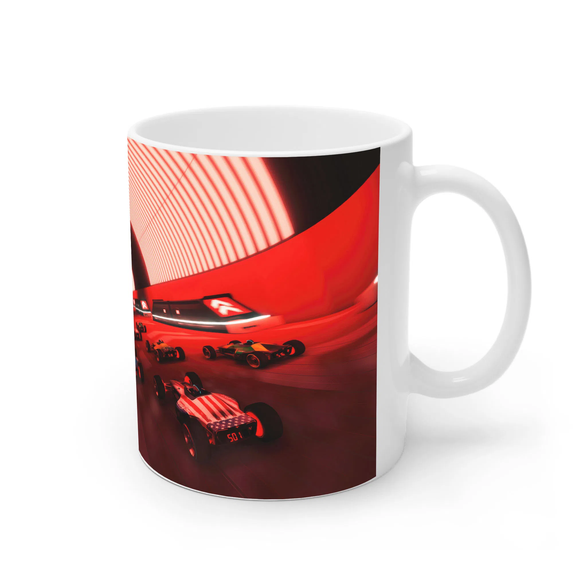 ماگ لیمینات طرح بازی Trackmania Game کد NM10259 — تصویر 3