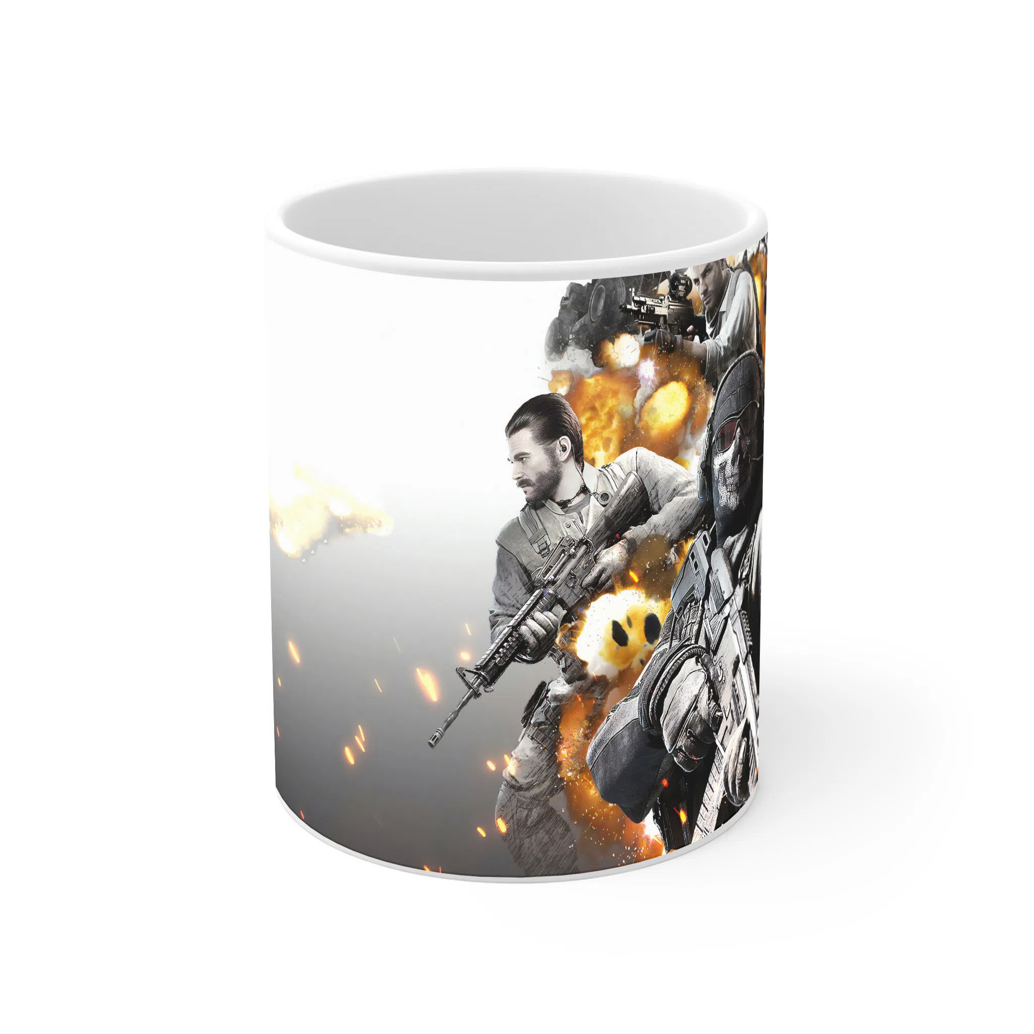 ماگ لیمینات طرح بازی ندای وظیفه Call of Duty Game کد NM6318 — تصویر 3