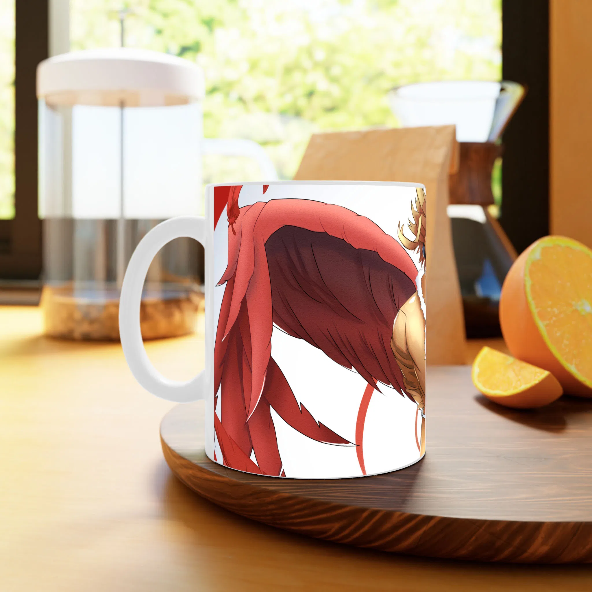 ماگ لیمینات طرح انیمه My Hero Academia - Hawks کد NM2410 — تصویر 3