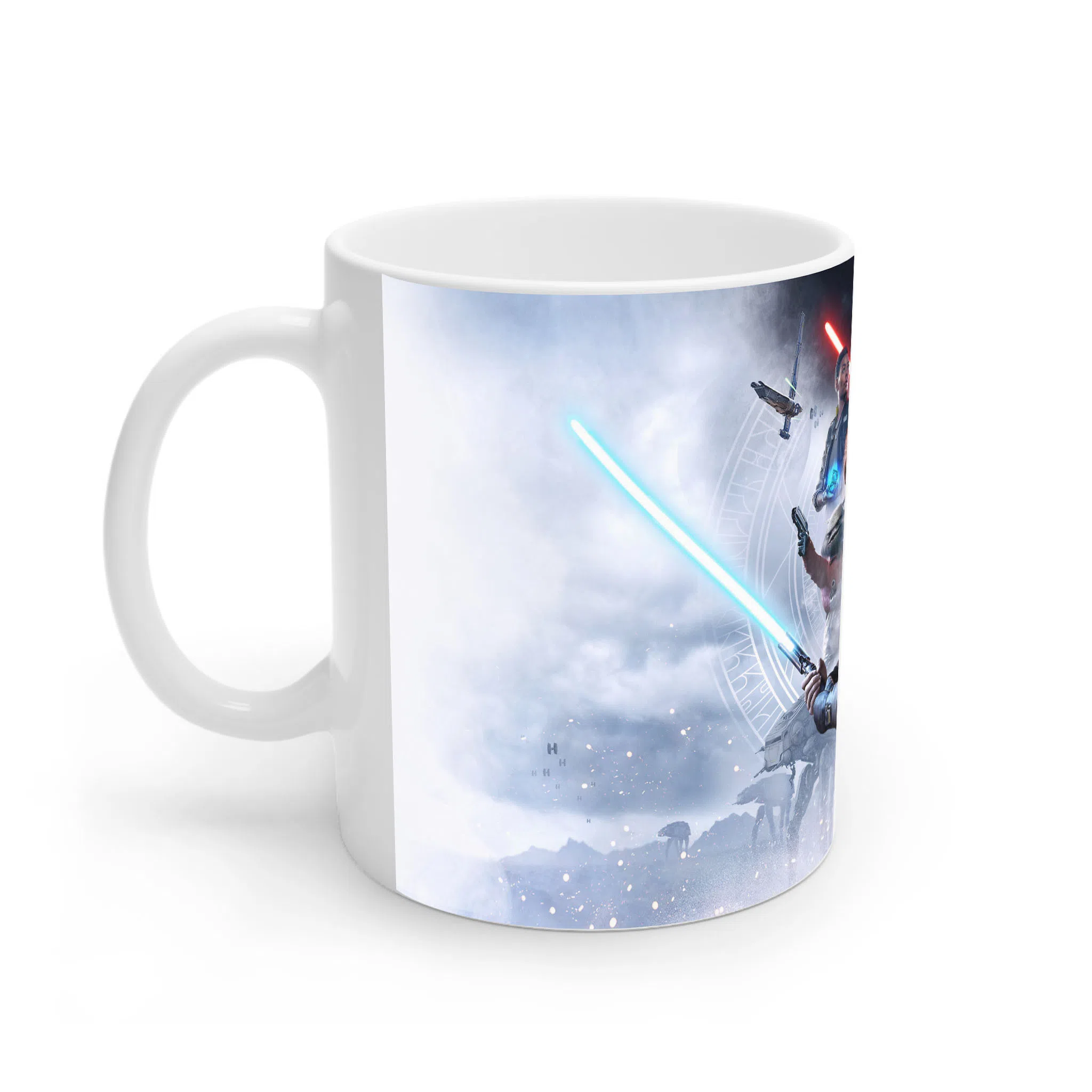 ماگ لیمینات طرح بازی جنگ ستارگان Star Wars Game کد NM9827 — تصویر 2