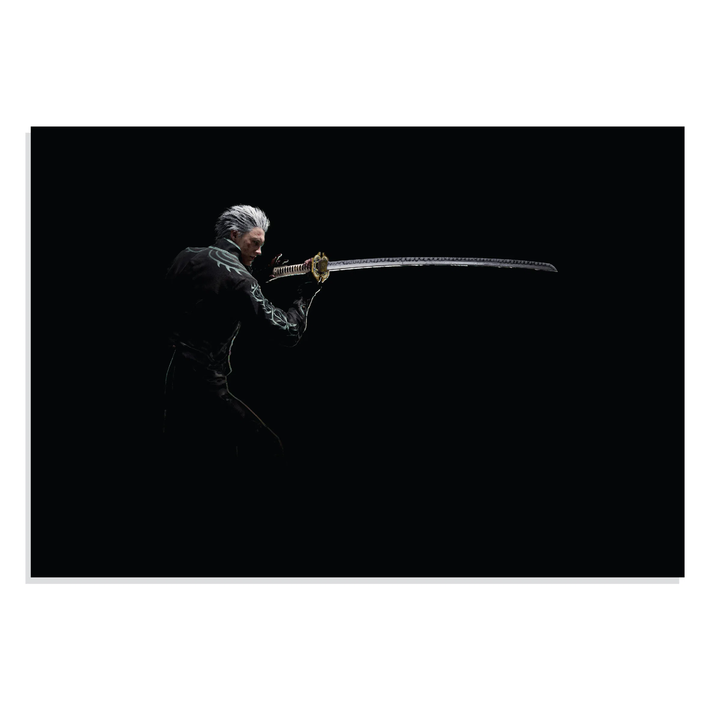 پوستر  طرح بازی Devil May Cry Vergil مدل NV0941