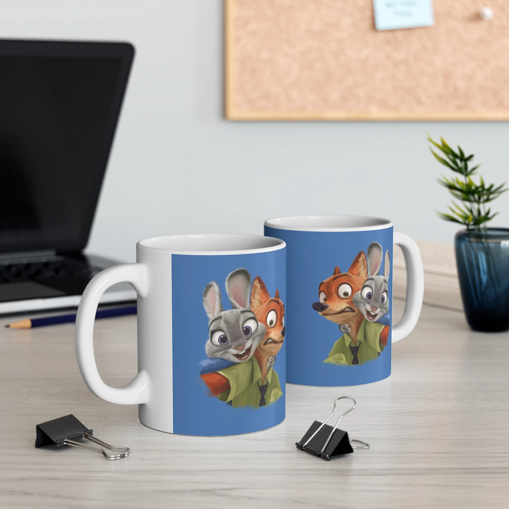 ماگ طرح انیمیشن زوتوپیا Zootopia مدل NM3006 — تصویر 3