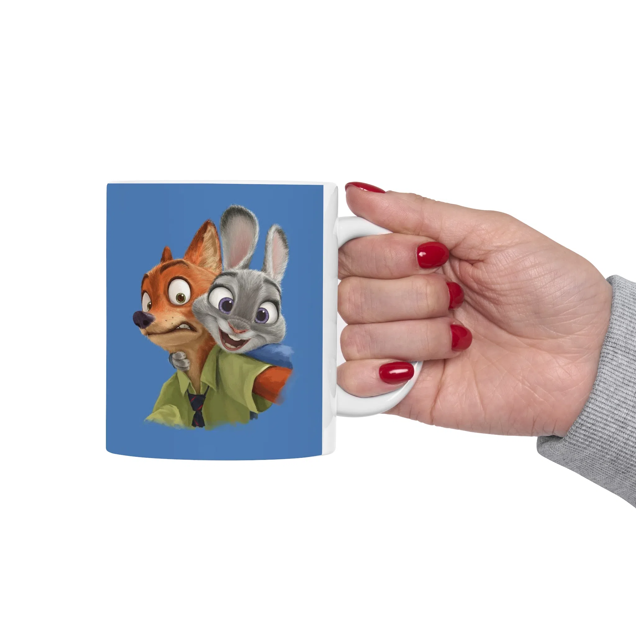 ماگ طرح انیمیشن زوتوپیا Zootopia مدل NM3006 — تصویر 5