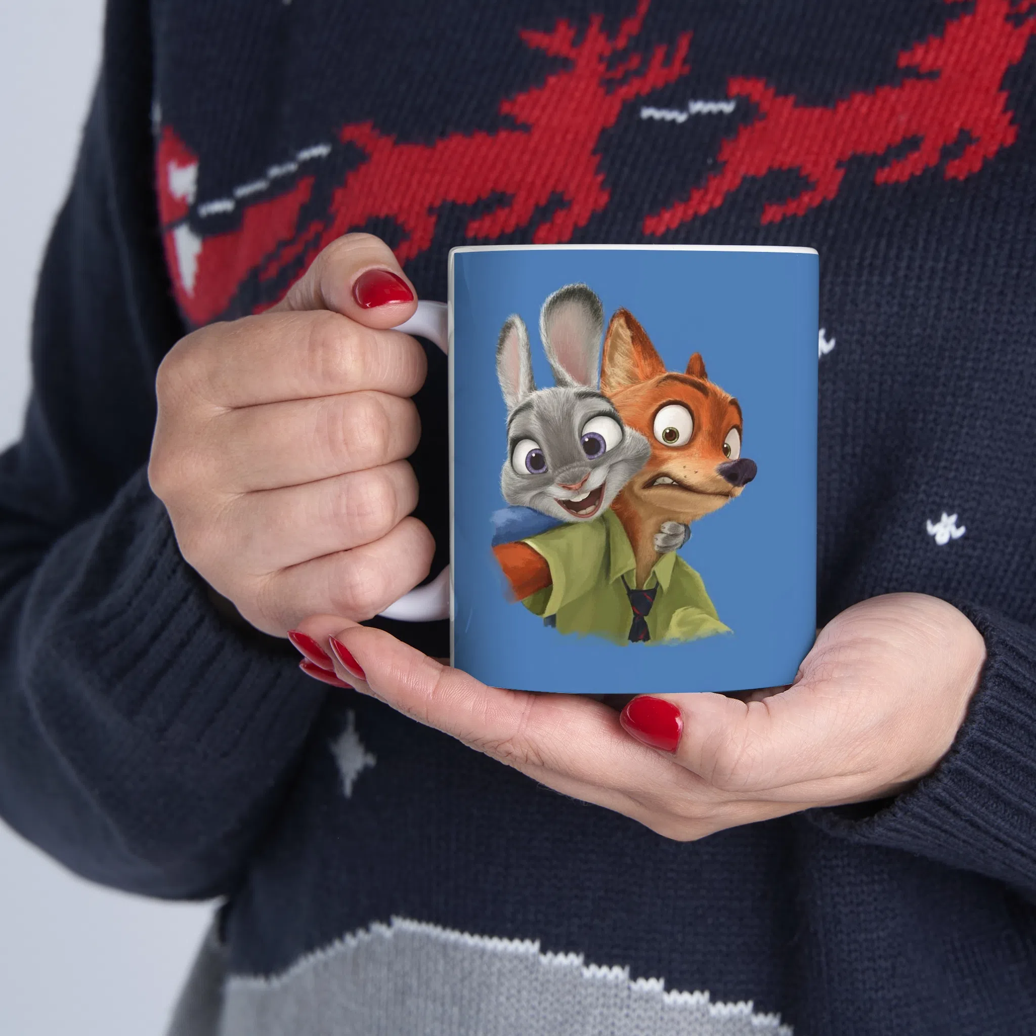 ماگ طرح انیمیشن زوتوپیا Zootopia مدل NM3006 — تصویر 6