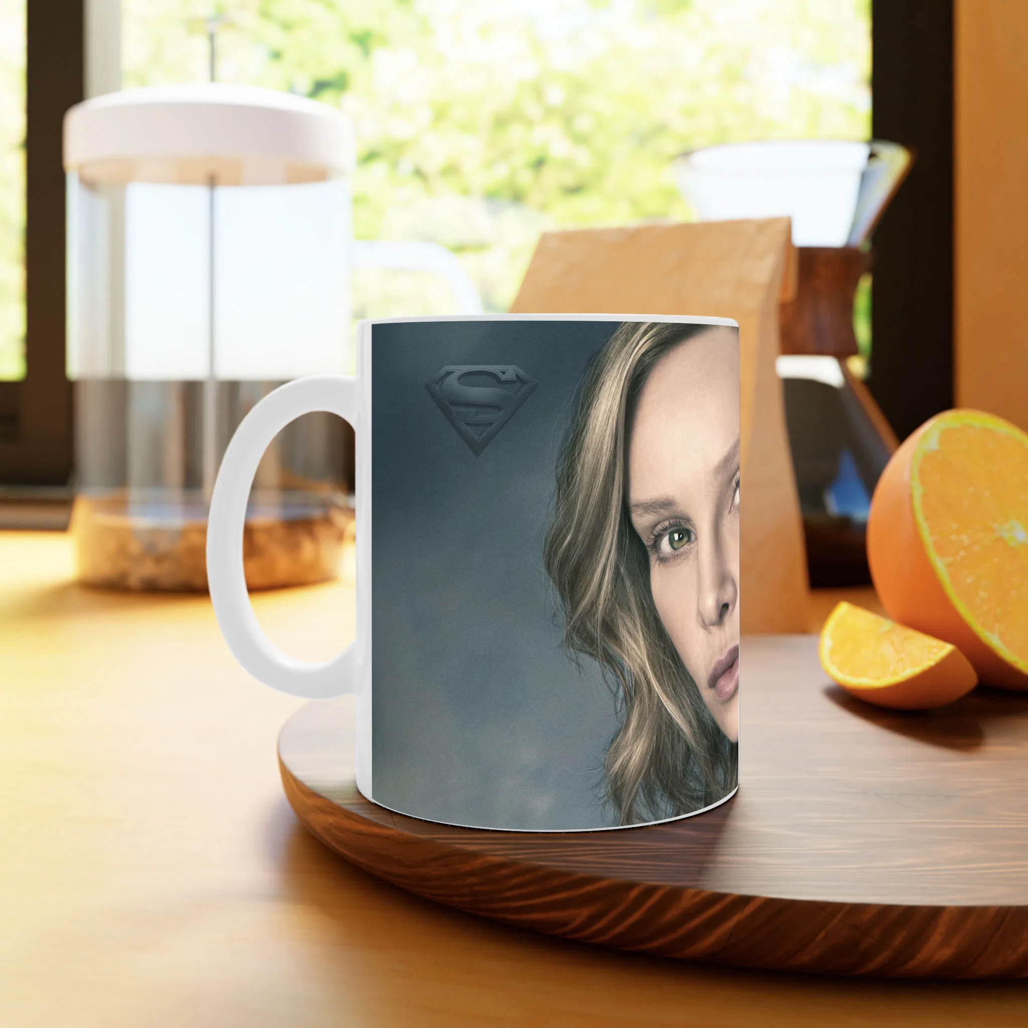 ماگ لیمینات طرح سریال سوپرگرل Supergirl کد NM5162 — تصویر 2