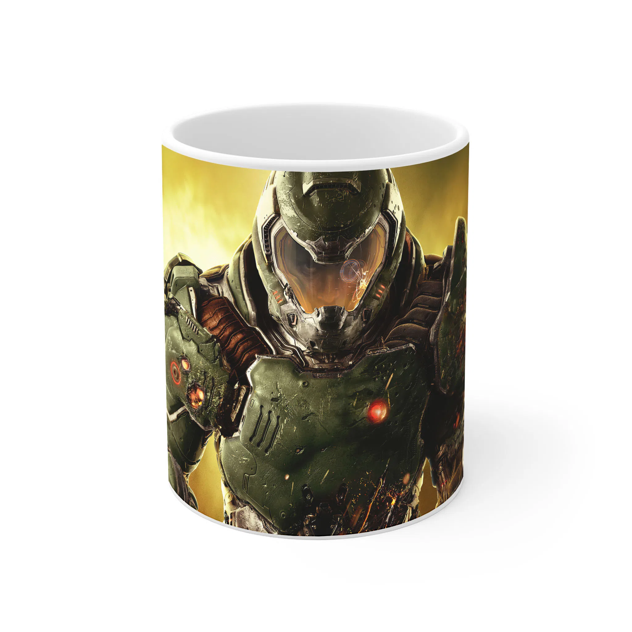 ماگ لیمینات طرح بازی دوم DOOM Game کد NM7044 — تصویر 4