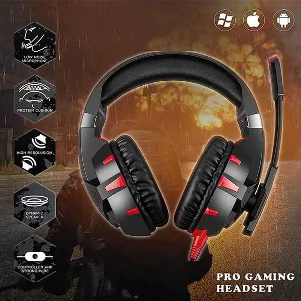 هدست مخصوص بازی اونیکوما مدل k2 pro — تصویر 3