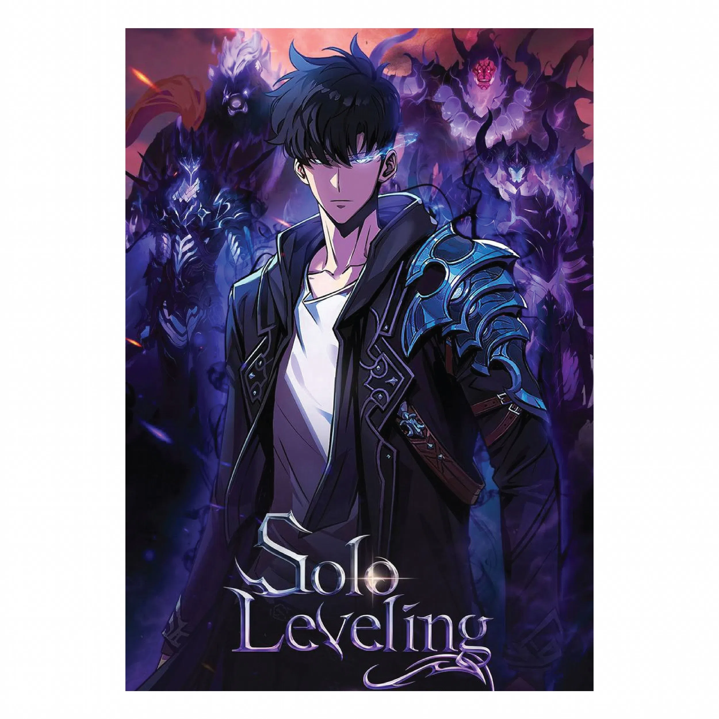 تابلو شاسی لیمینات طرح انیمه سولو لولینگ Solo Leveling مدل NV1153