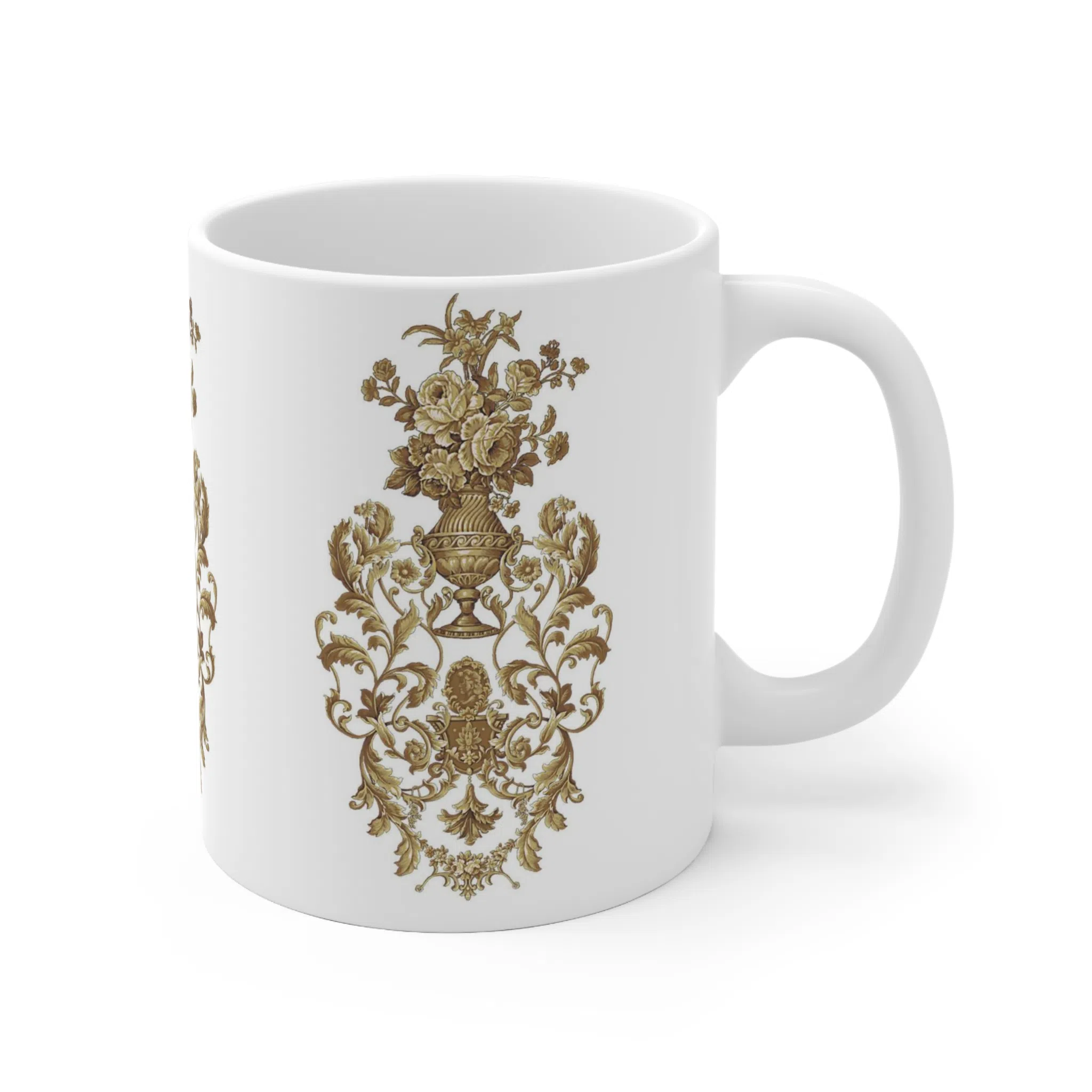 ماگ طرح گل Flower مدل NM1279 — تصویر 2
