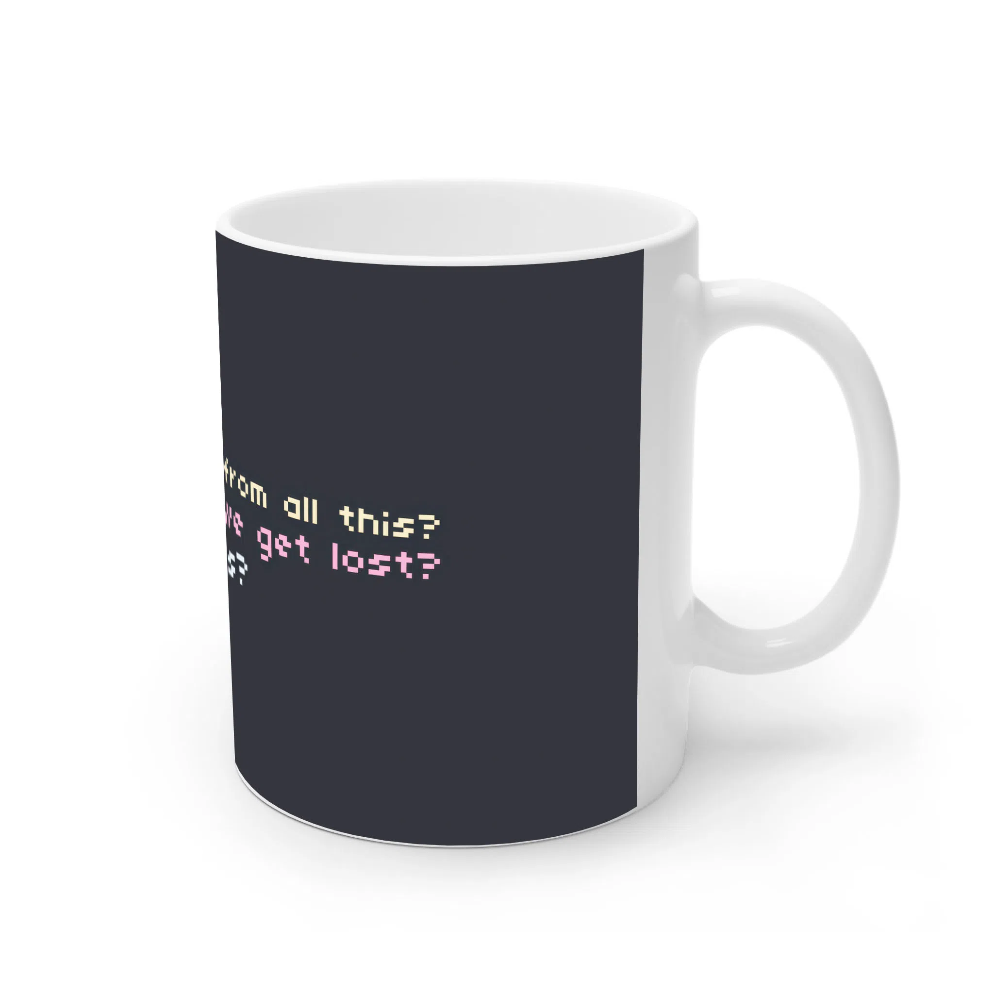 ماگ لیمینات طرح Are We All Idiots کد NM15128 — تصویر 2