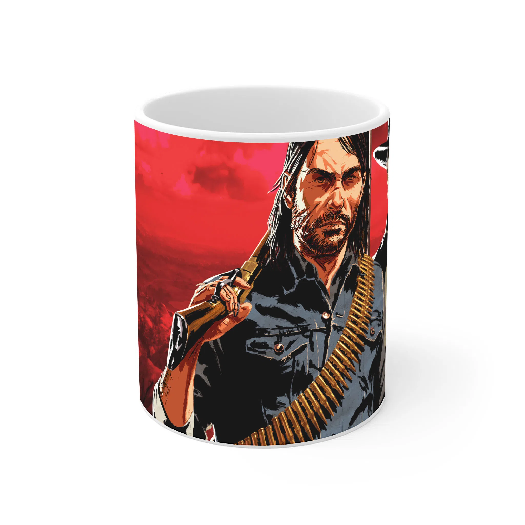 ماگ لیمینات طرح بازی Red Dead Redemption Game کد NM9243