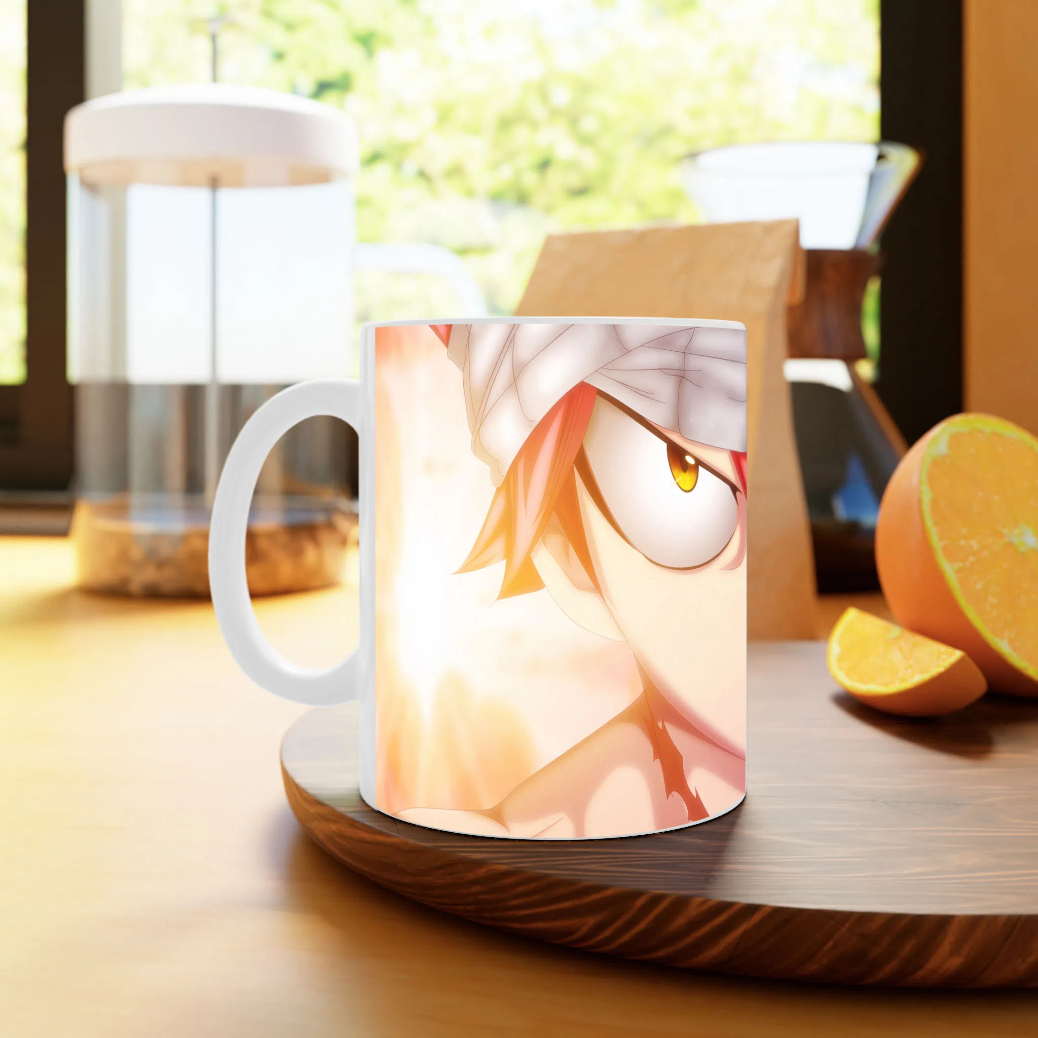 ماگ لیمینات طرح انیمه Fairy Tail کد NM0804 — تصویر 3