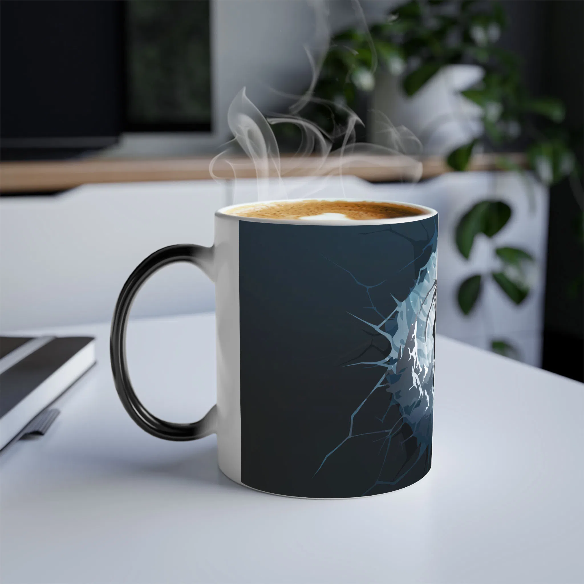 ماگ حرارتی لیمینات طرح انیمه دفترچه مرگ  Death Note کد NM0606 — تصویر 3