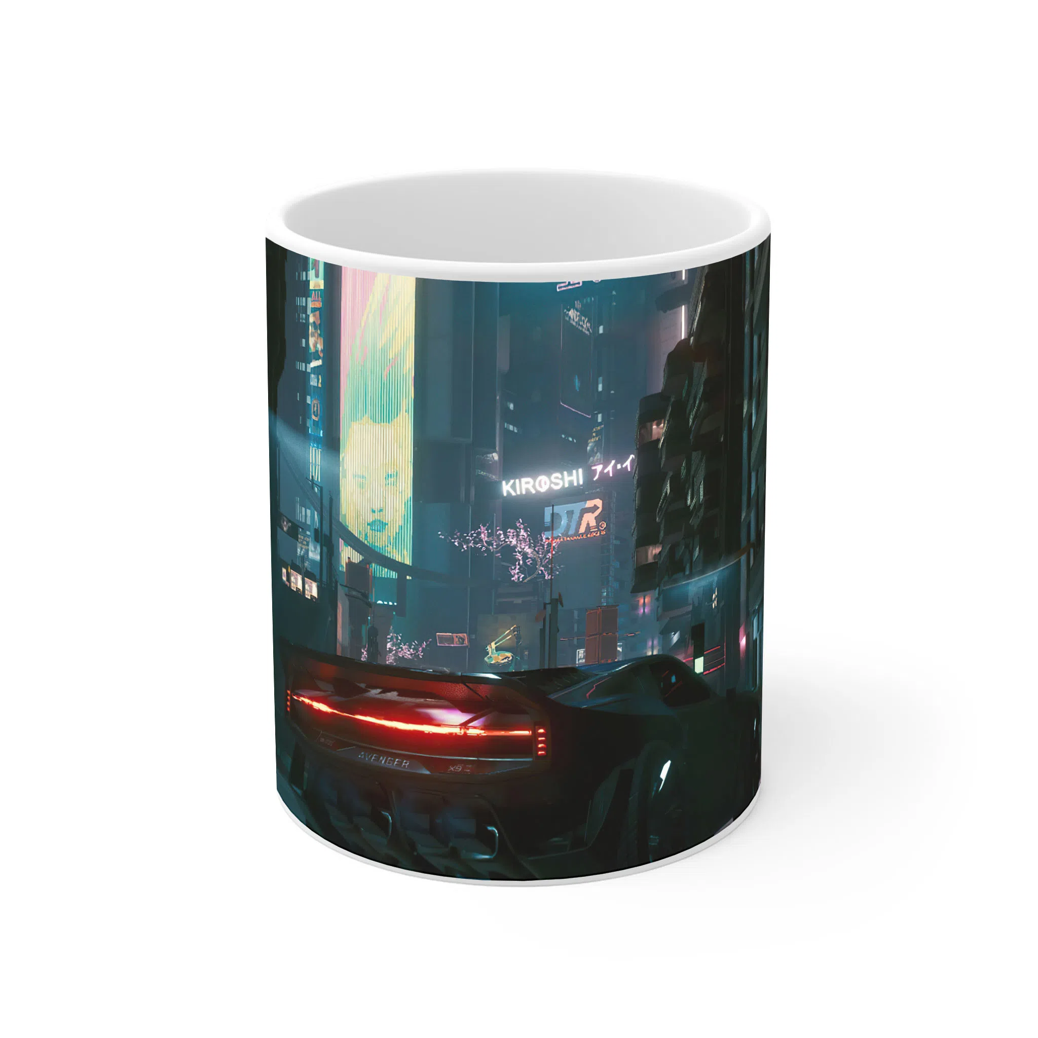 ماگ لیمینات طرح بازی سایبرپانک Cyberpunk 2077 Game کد NM6664 — تصویر 2
