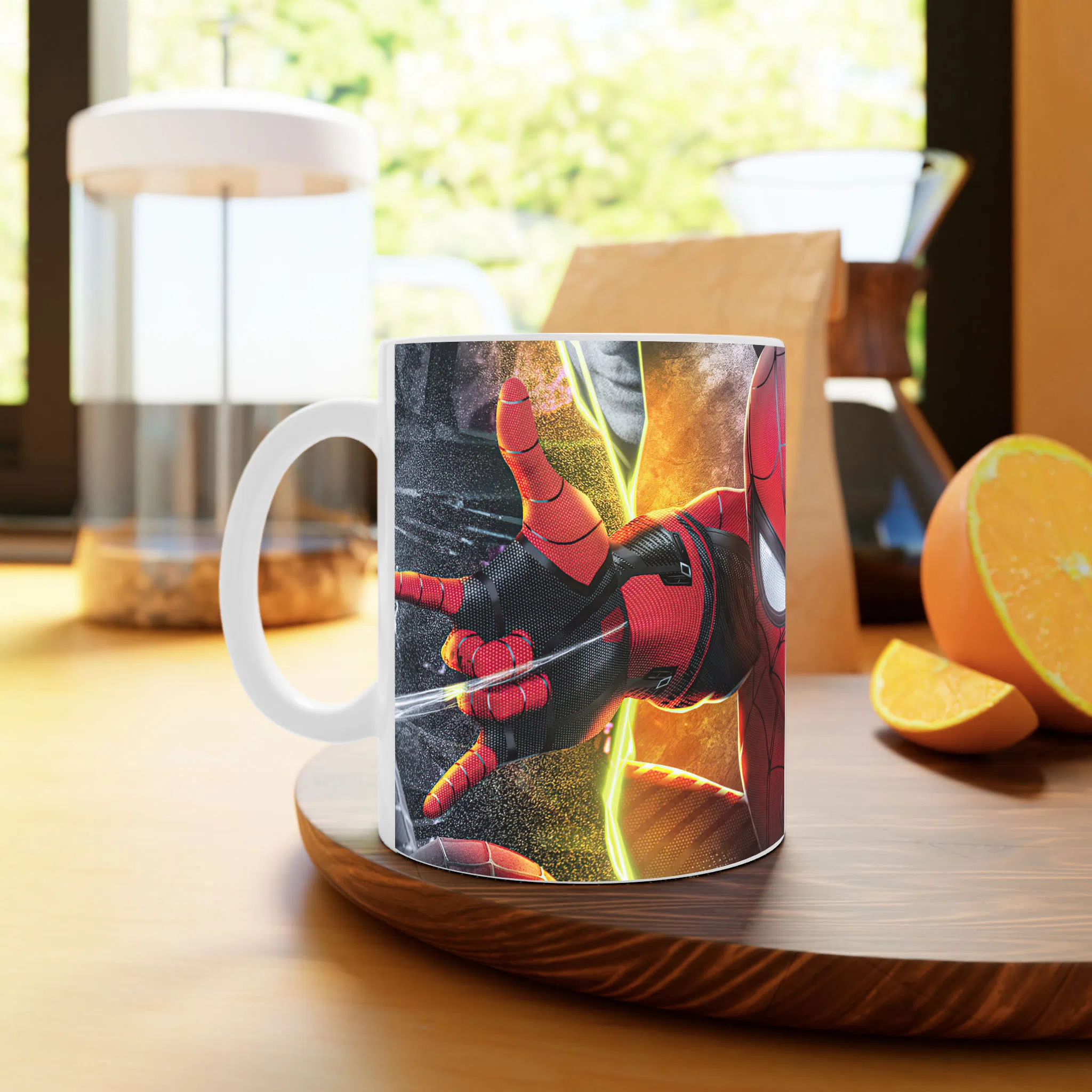 ماگ لیمینات طرح فیلم مرد عنکبوتی اسپایدرمن Spider Man کد NM12351 — تصویر 2