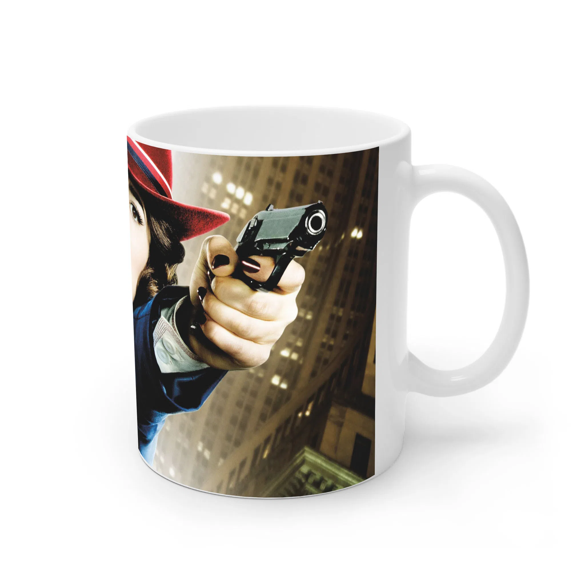 ماگ لیمینات طرح سریال Agent Carter کد NM3659 — تصویر 2