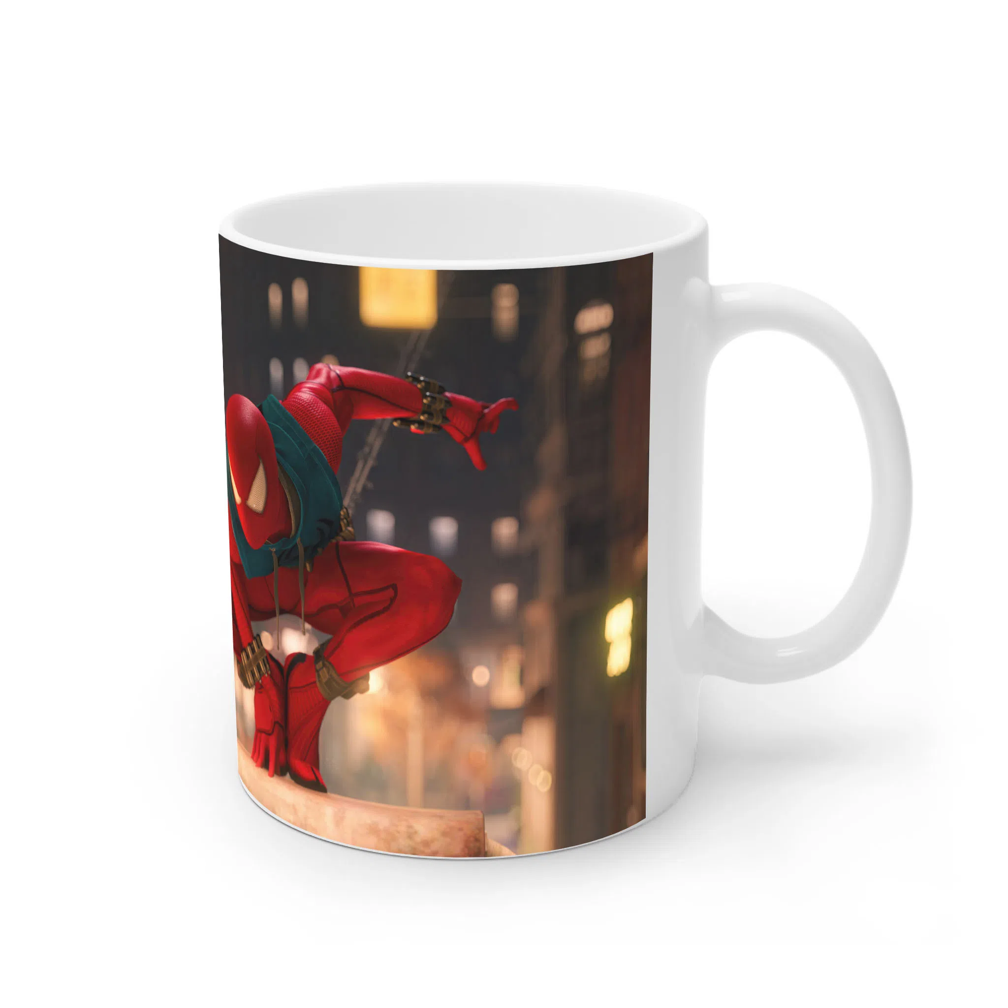 ماگ لیمینات طرح بازی اسپایدرمن مرد عنکبوتی Spider Man Game کد NM9520 — تصویر 2