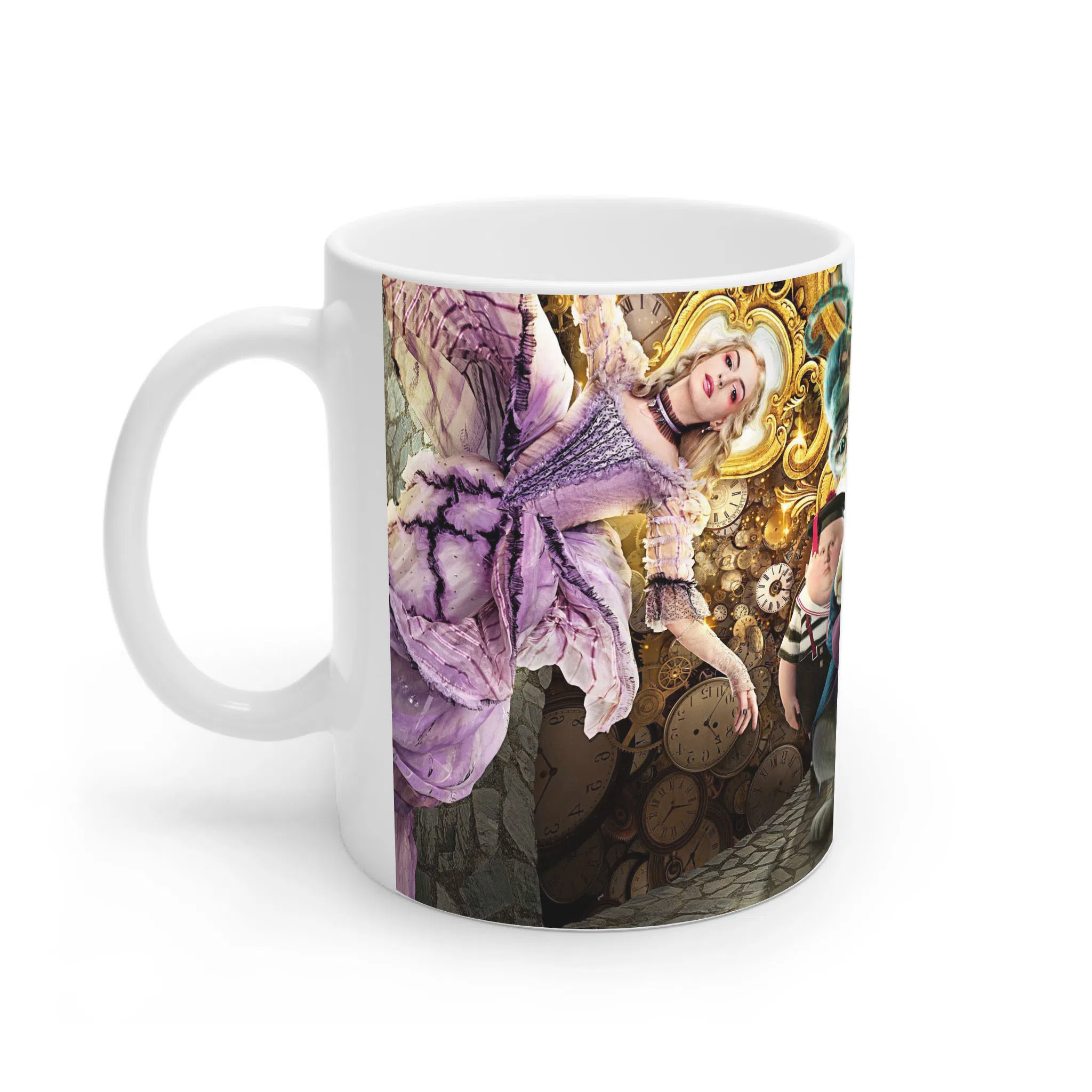 ماگ لیمینات طرح فیلم آلیس در سرزمین عجایب Alice in Wonderland کد NM10468 — تصویر 2