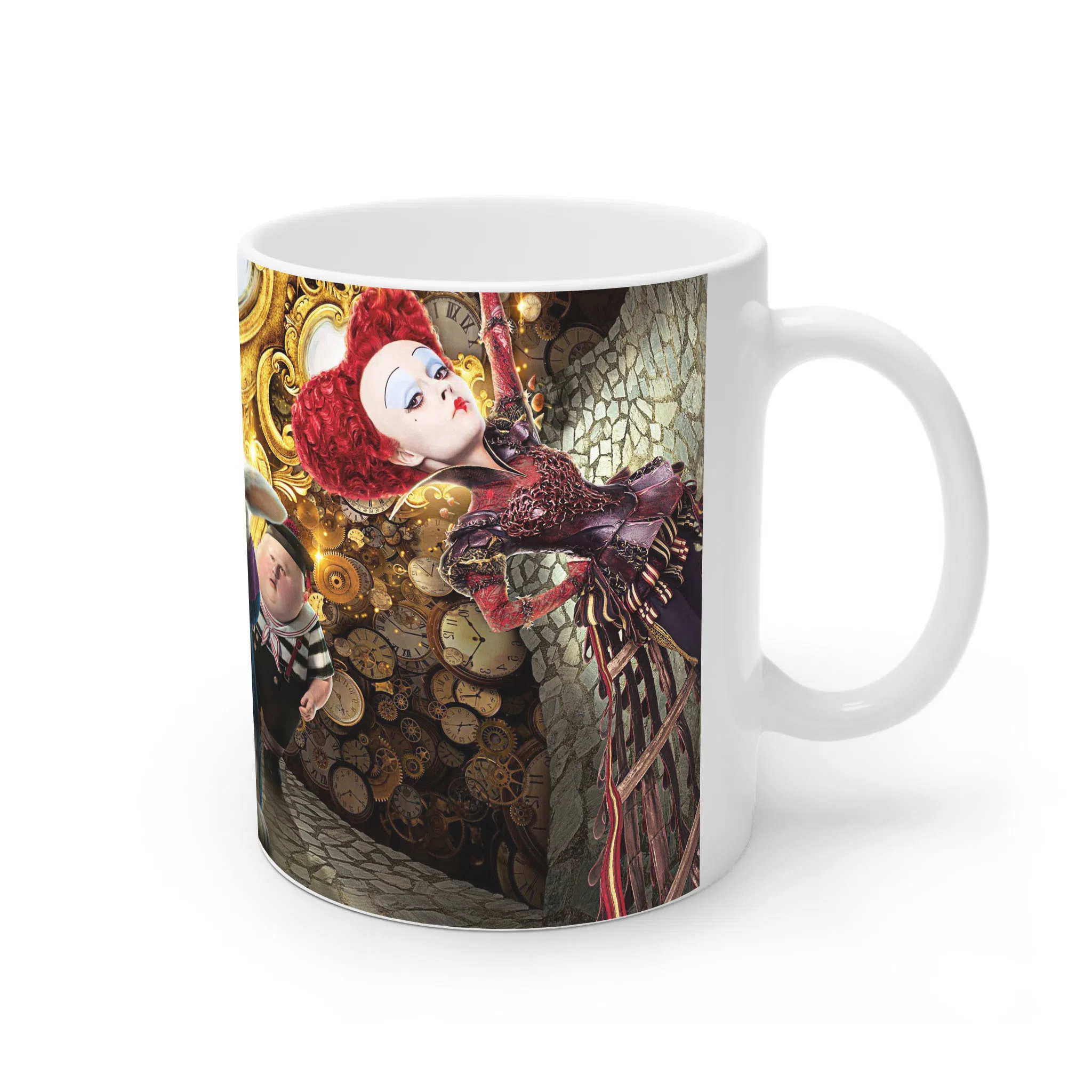 ماگ لیمینات طرح فیلم آلیس در سرزمین عجایب Alice in Wonderland کد NM10468 — تصویر 3