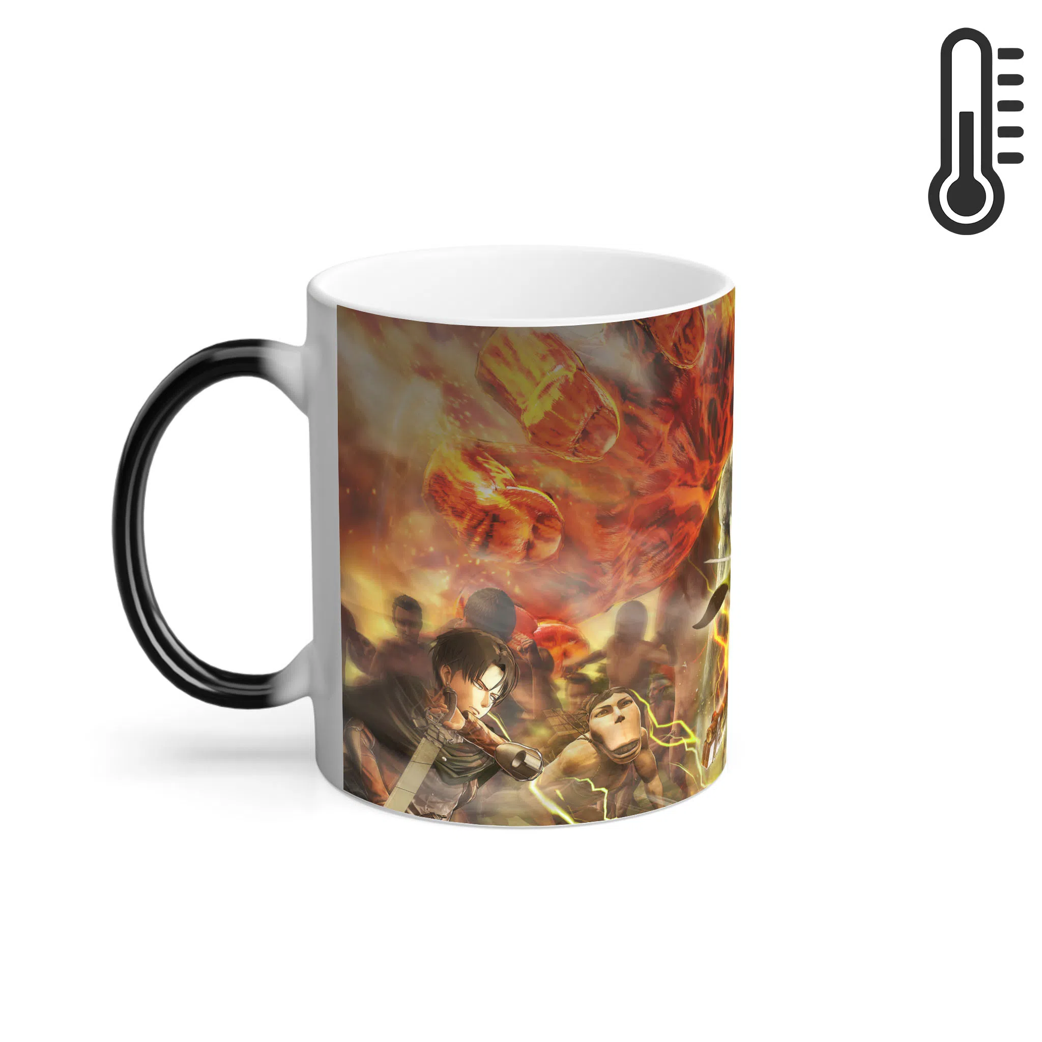 ماگ حرارتی لیمینات طرح انیمه حمله به غول ها - Shingeki no Kyojin - Attack on Titan کد NM0482