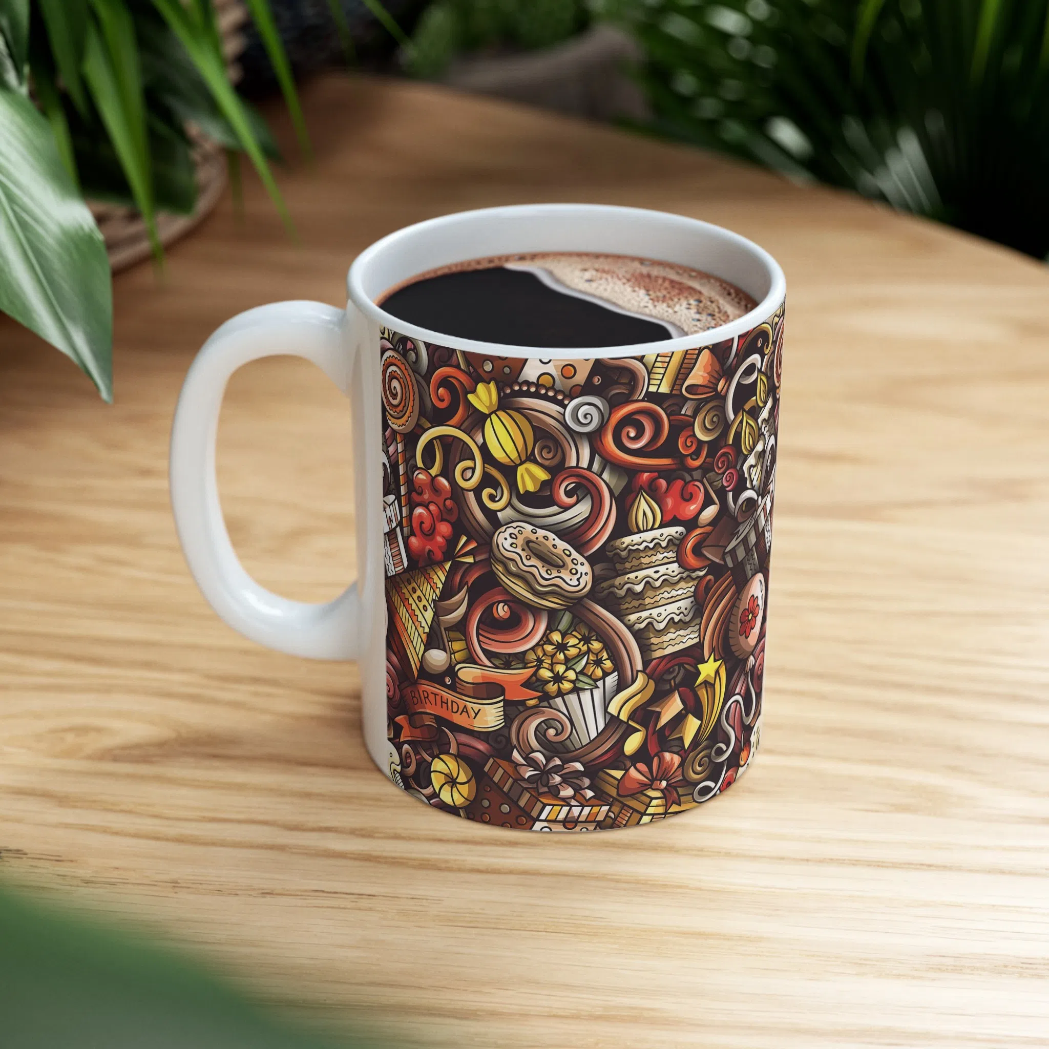 ماگ طرح نقاشی کیک مدل NM3289 — تصویر 3