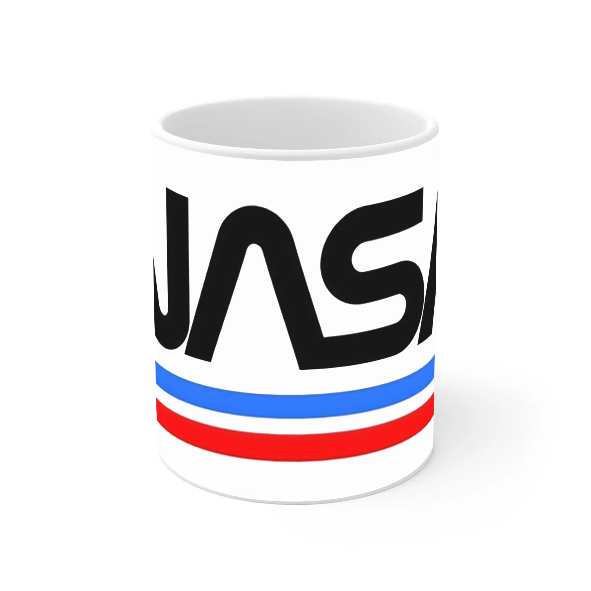 ماگ لیمینات طرح نوشته هوا فضا کد NM13554 — تصویر 2