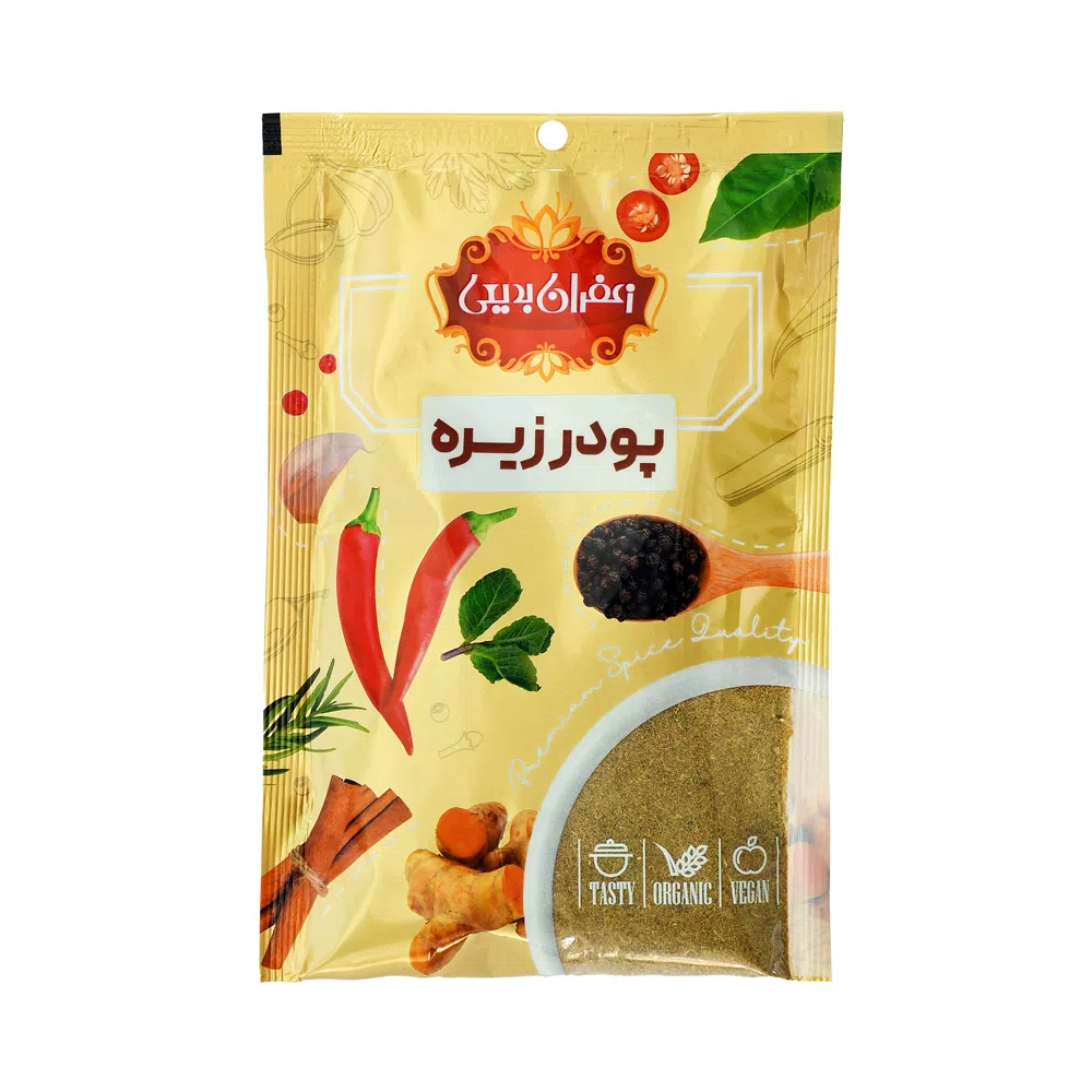 ادویه پودر زیره بدیعی ساشه