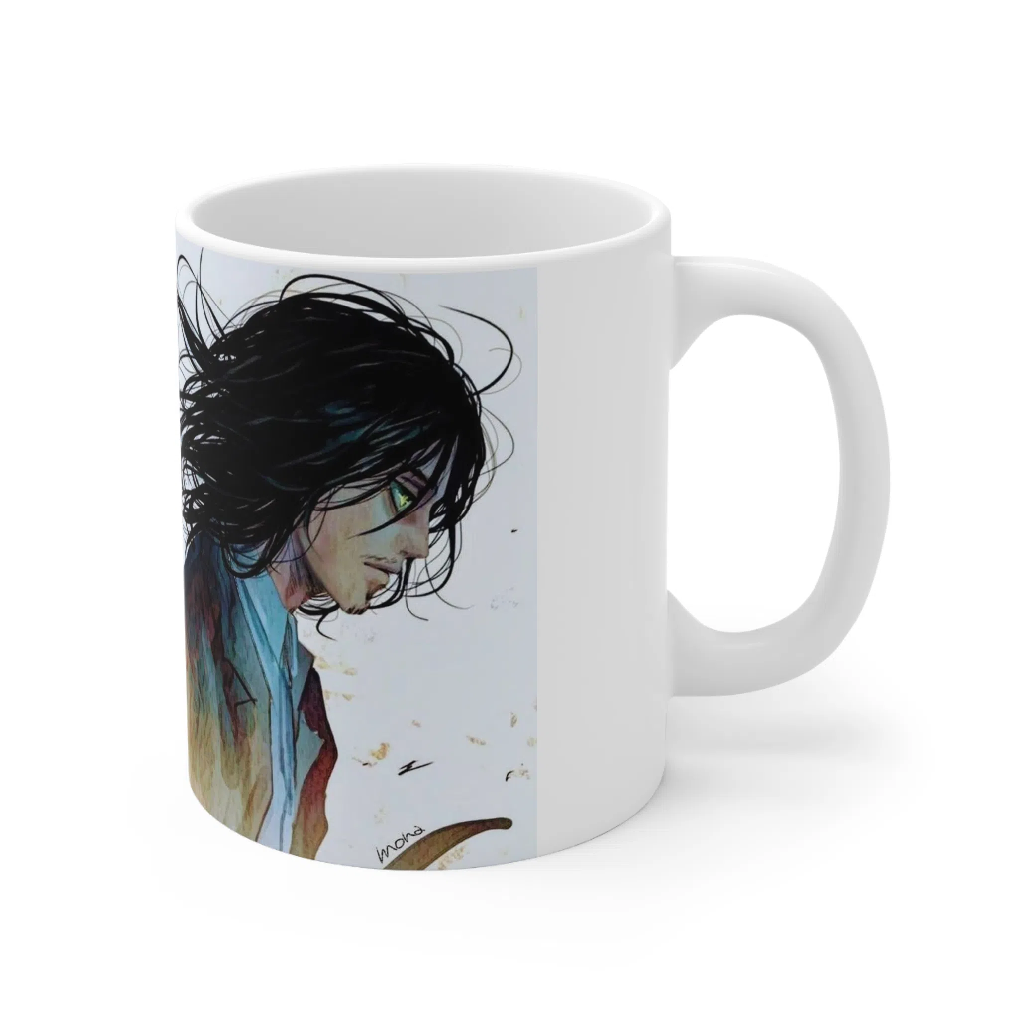 ماگ طرح انیمه حمله به غول ها Attack on Titan مدل NM0296 — تصویر 2
