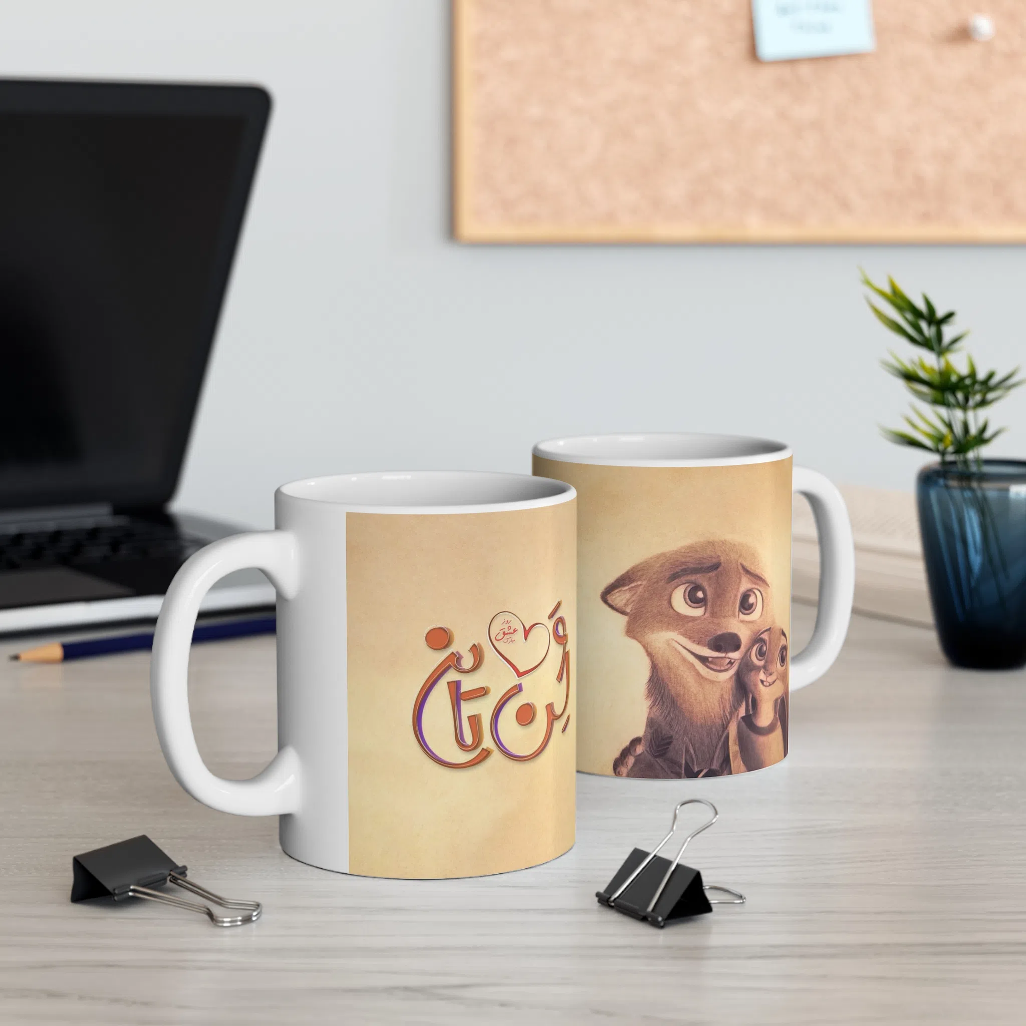 ماگ طرح انیمیشن زوتوپیا Zootopia مدل NM2948 — تصویر 3