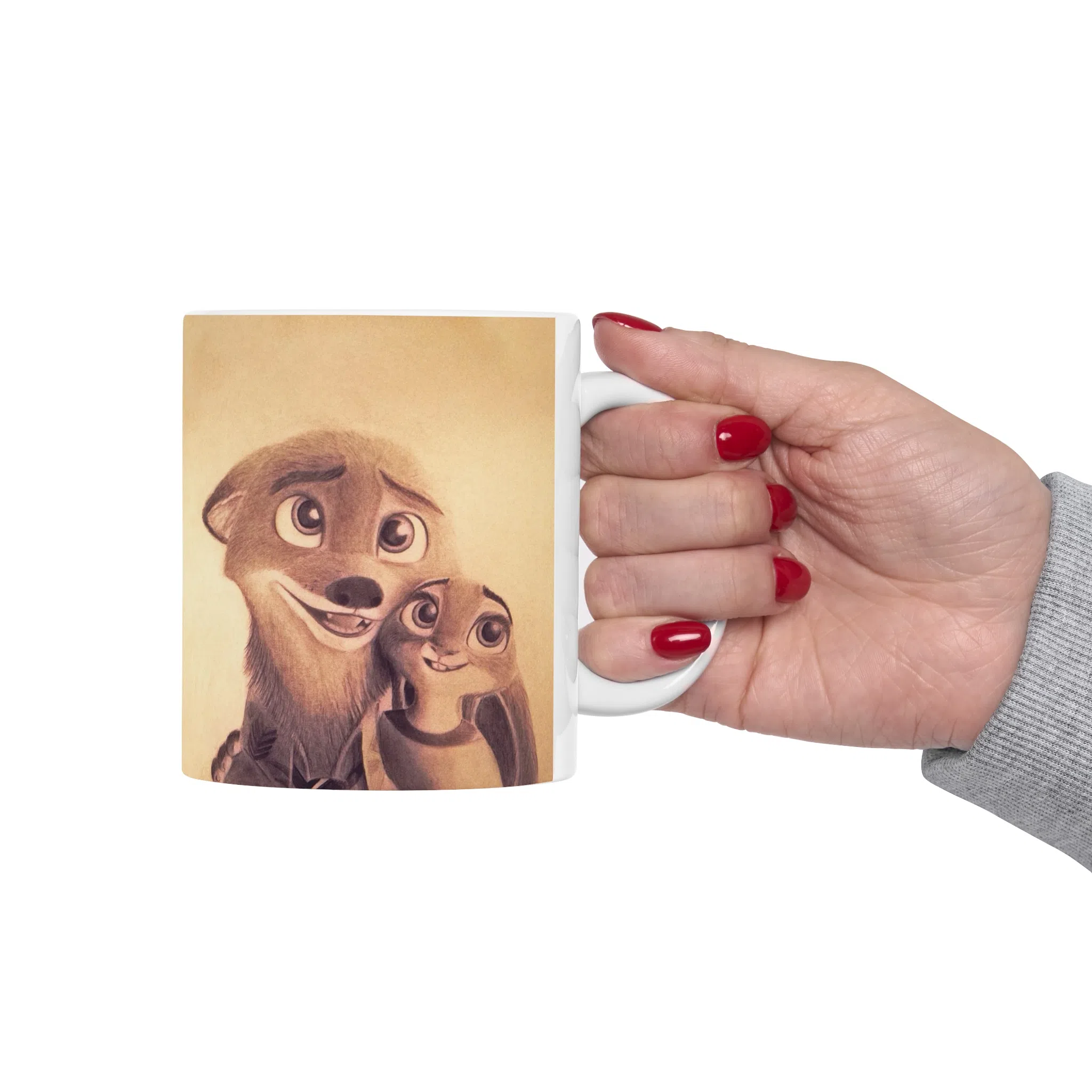 ماگ طرح انیمیشن زوتوپیا Zootopia مدل NM2948 — تصویر 5