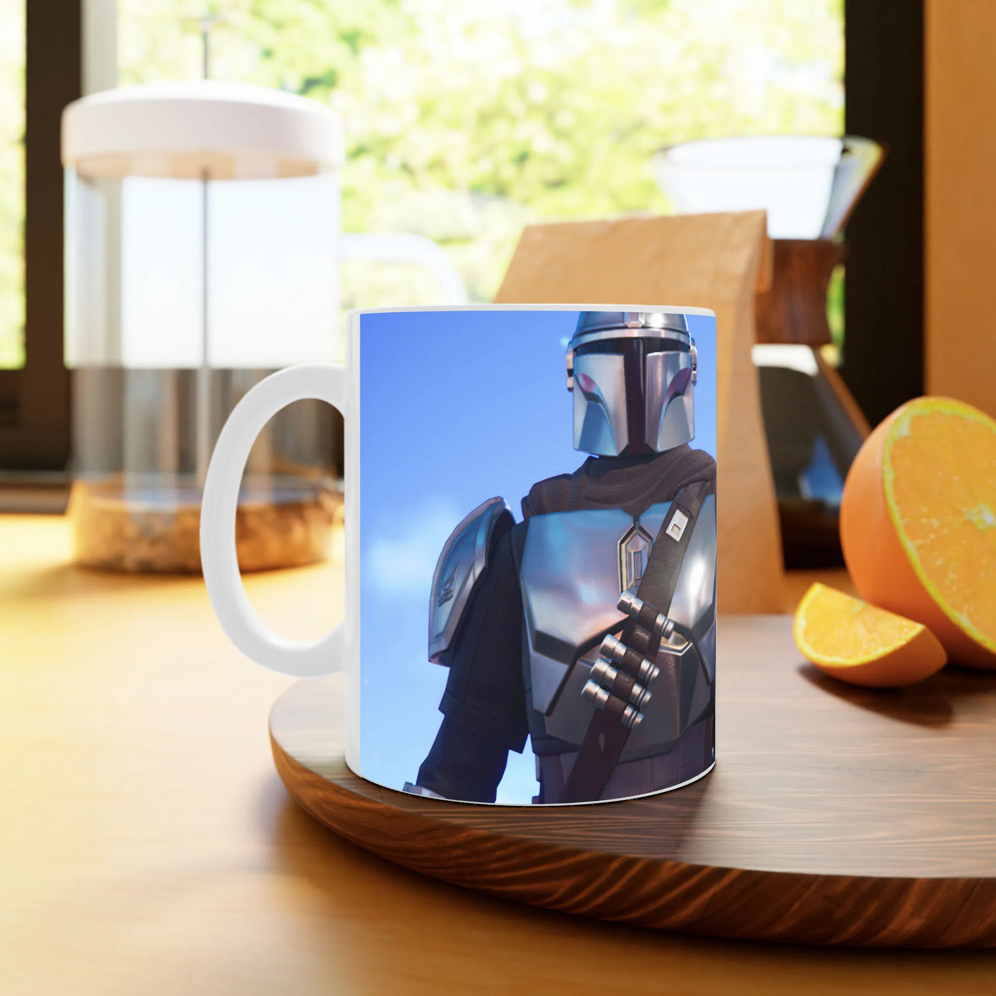 ماگ لیمینات طرح بازی The Mandalorian Game کد NM10063 — تصویر 3