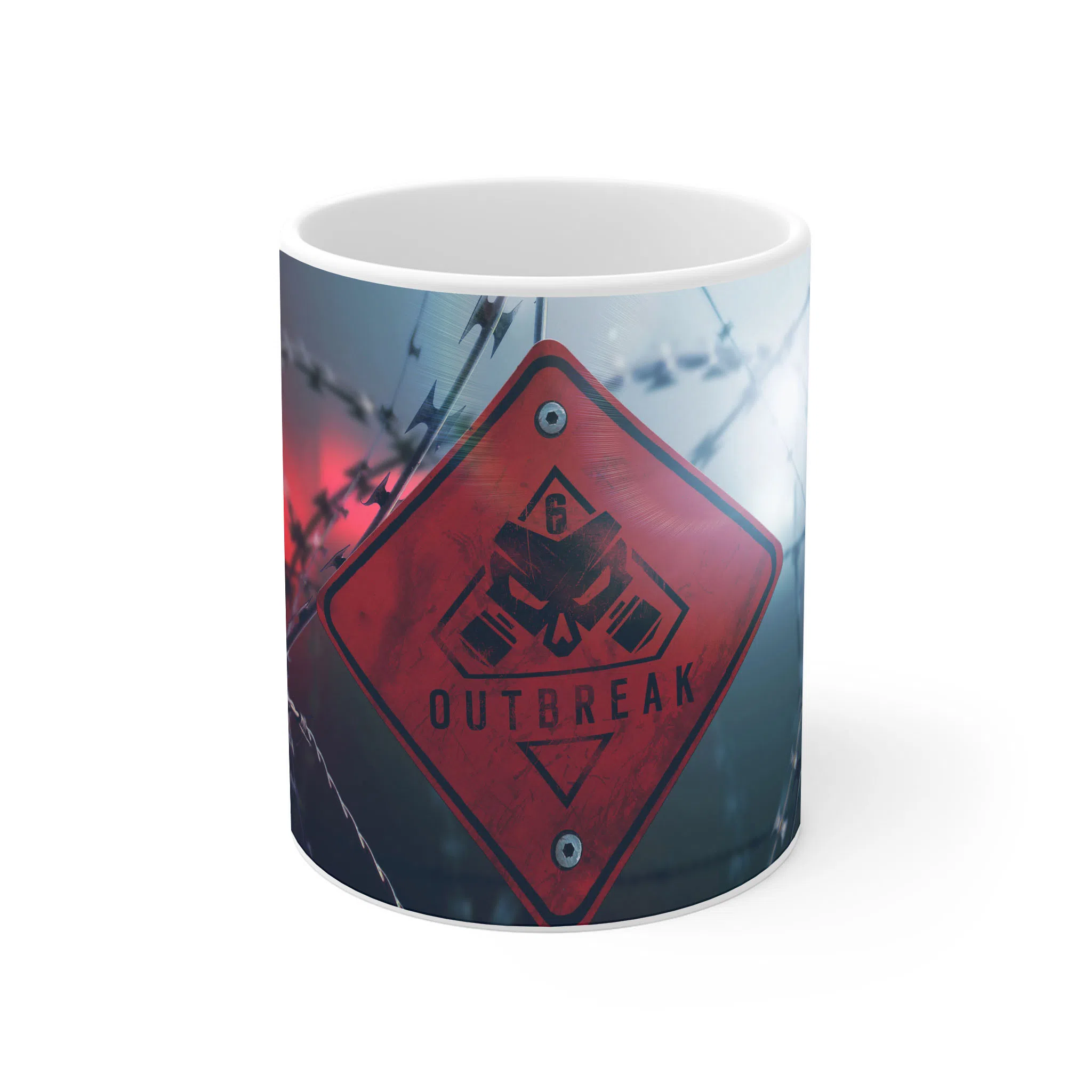 ماگ لیمینات طرح بازی Rainbow Six Siege Game کد NM9219