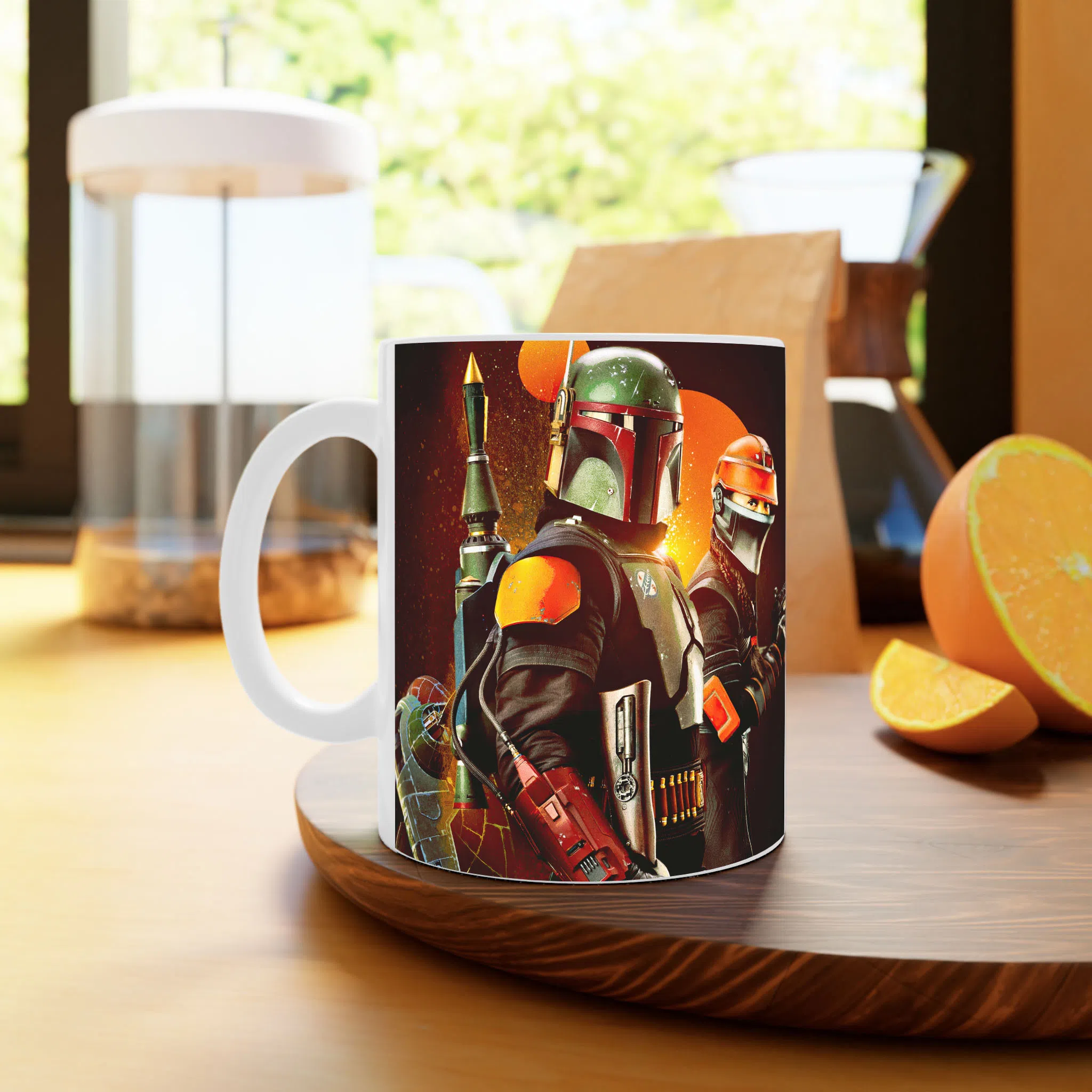 ماگ لیمینات طرح سریال The Book of Boba Fett کد NM5234 — تصویر 3