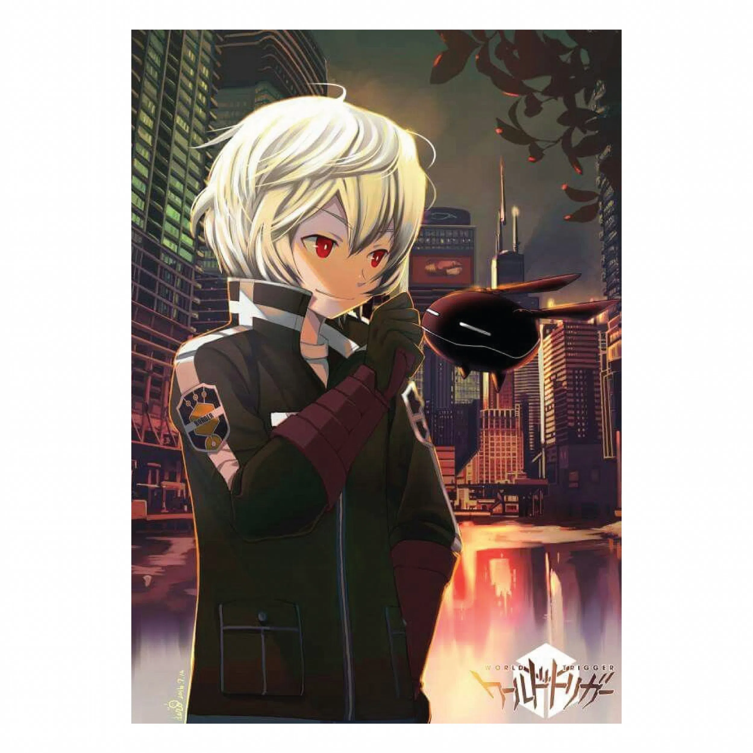 تابلو شاسی لیمینات طرح انیمه ماشه جهان World Trigger مدل NV1098