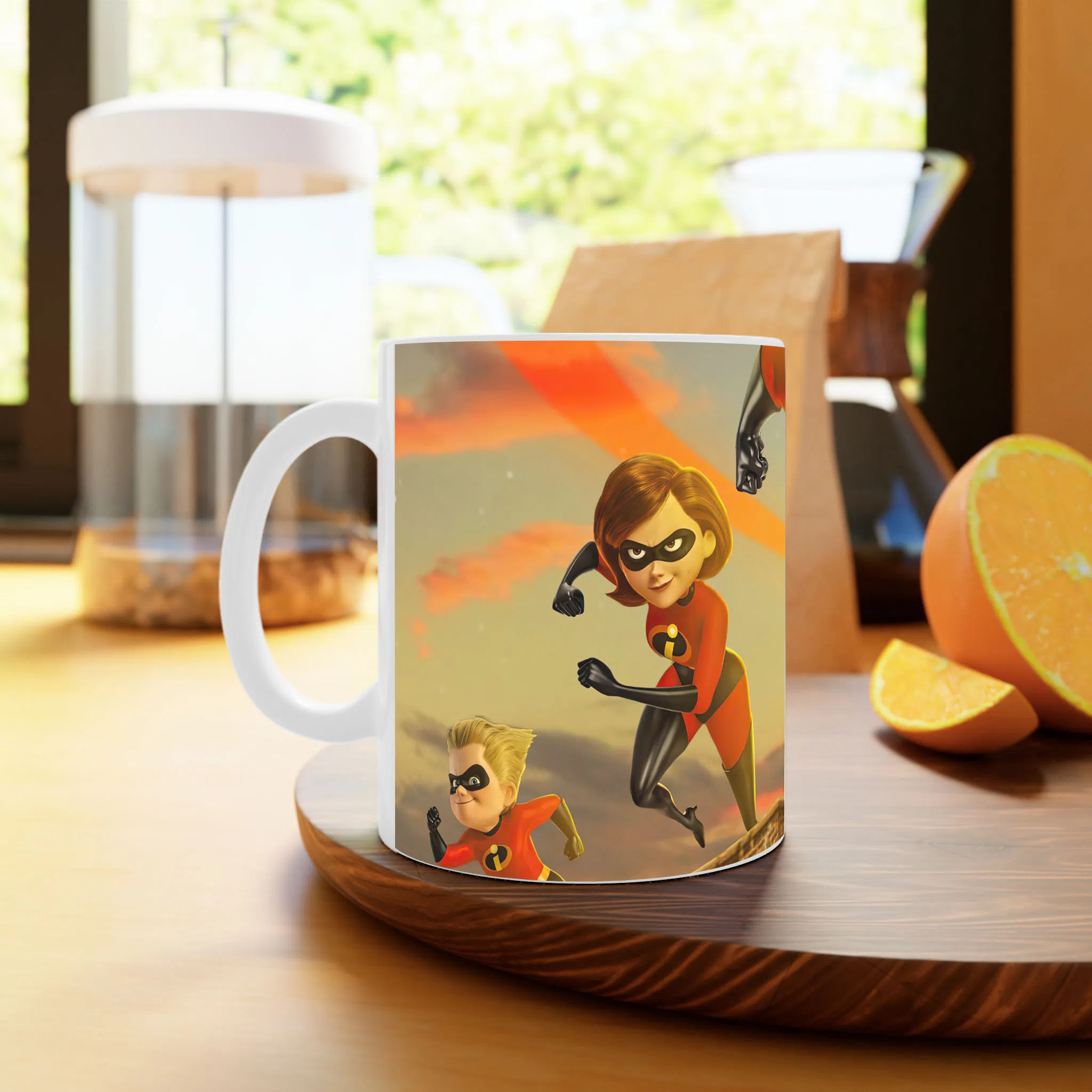 ماگ لیمینات طرح فیلم شگفت انگیزان The Incredibles کد NM12864 — تصویر 3
