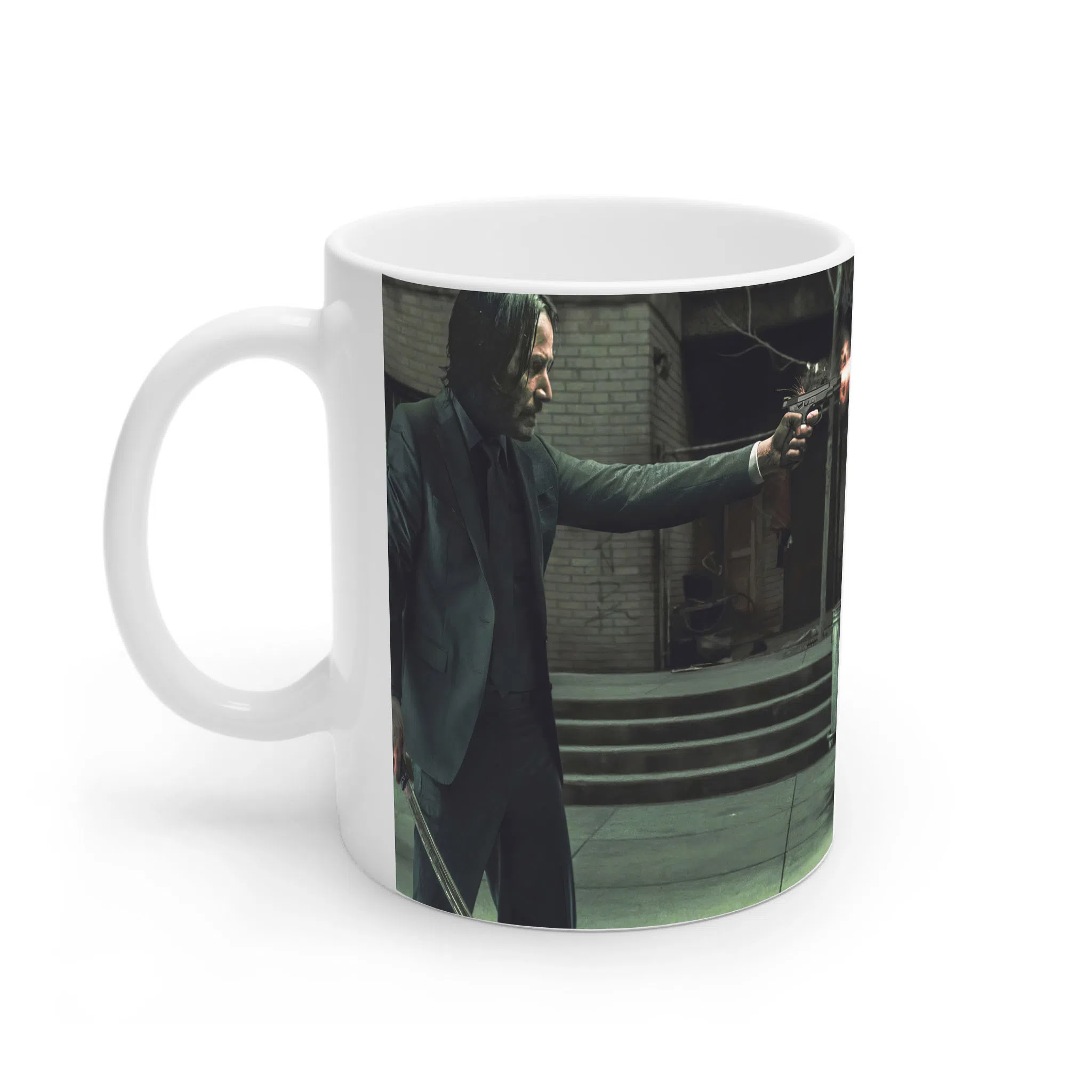 ماگ لیمینات طرح فیلم جان ویک John Wick کد NM11693 — تصویر 3