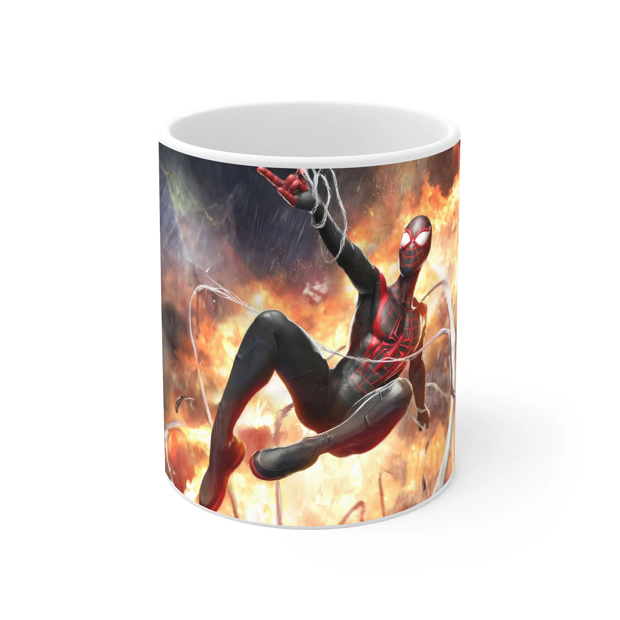 ماگ لیمینات طرح Spider Man Game کد NM9517