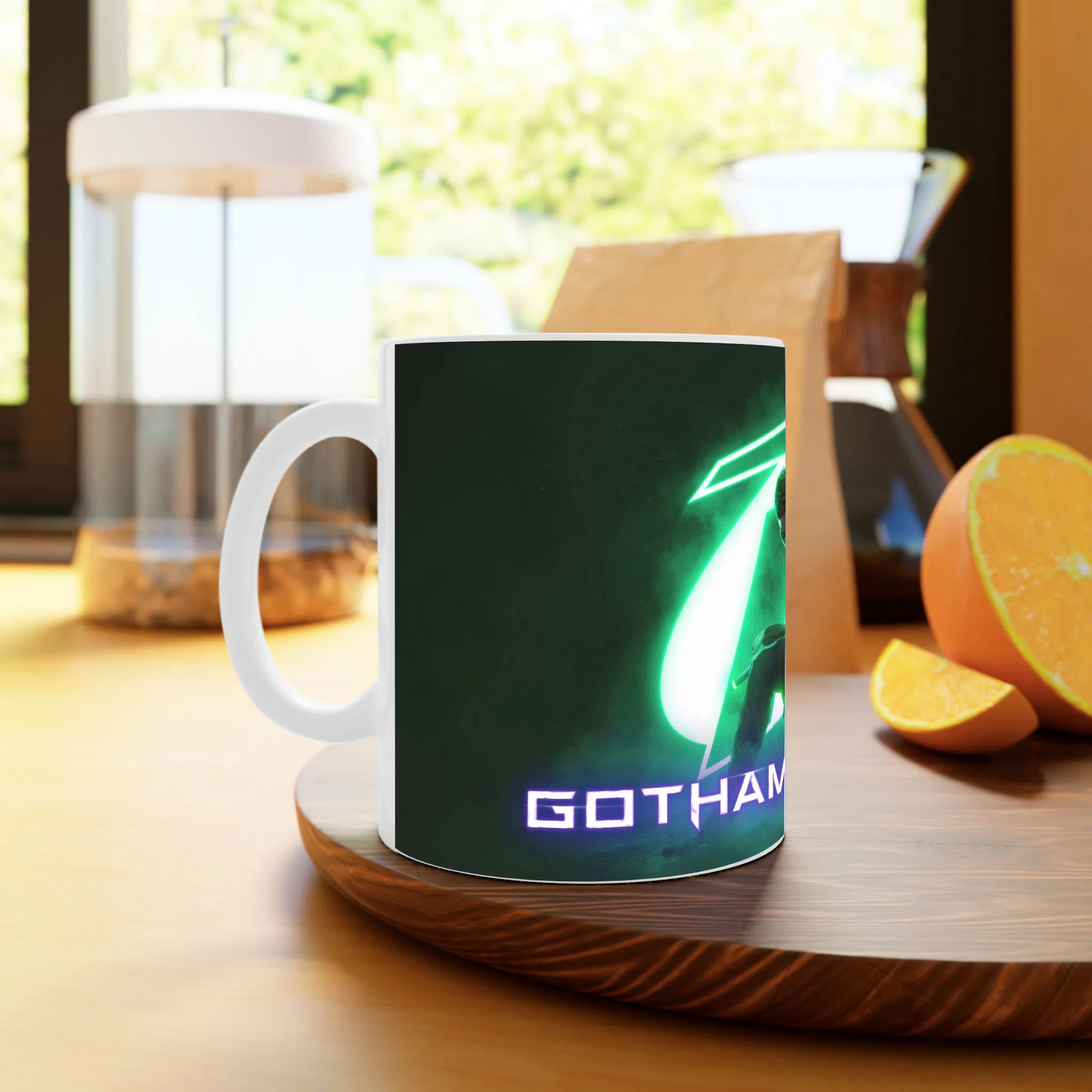 ماگ لیمینات طرح بازی Gotham Knights Game کد NM7876 — تصویر 2
