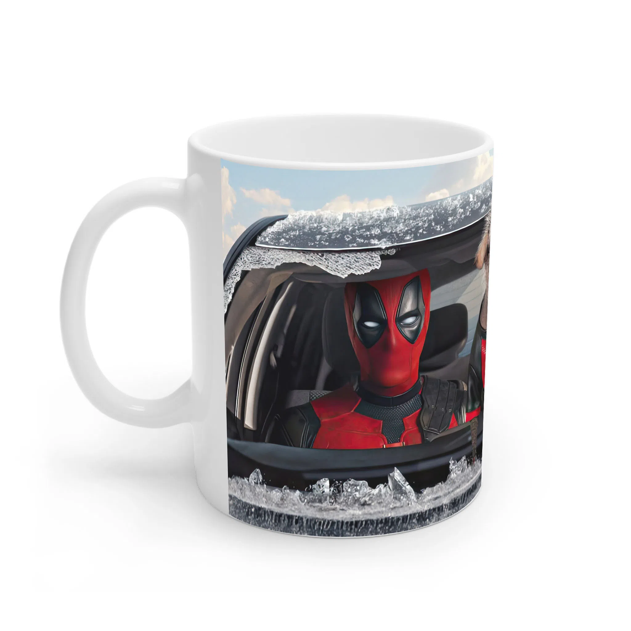 ماگ لیمینات طرح فیلم ددپول Deadpool کد NM11140 — تصویر 3