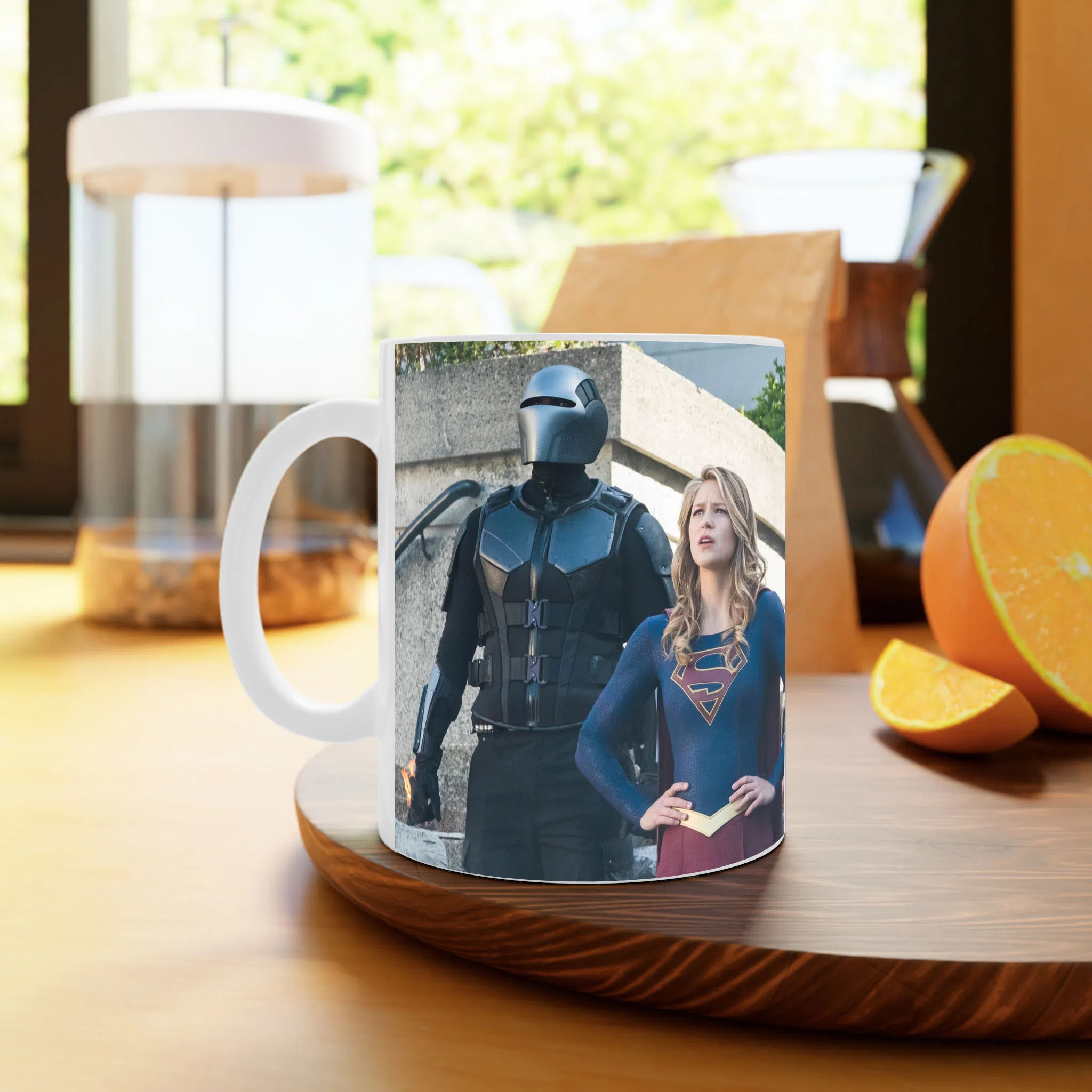 ماگ لیمینات طرح سریال سوپرگرل Supergirl کد NM5179 — تصویر 3