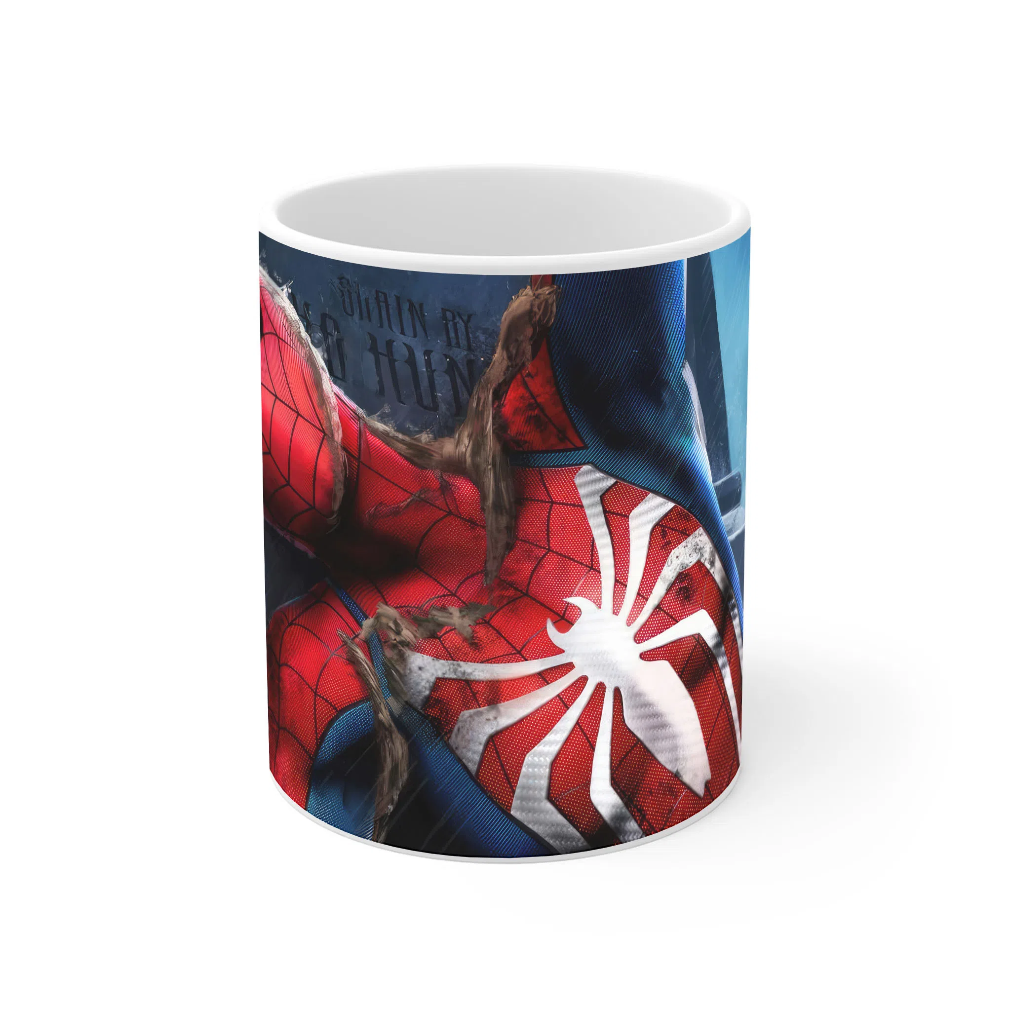 ماگ لیمینات طرح بازی اسپایدرمن مرد عنکبوتی Spider Man Game کد NM9640 — تصویر 2