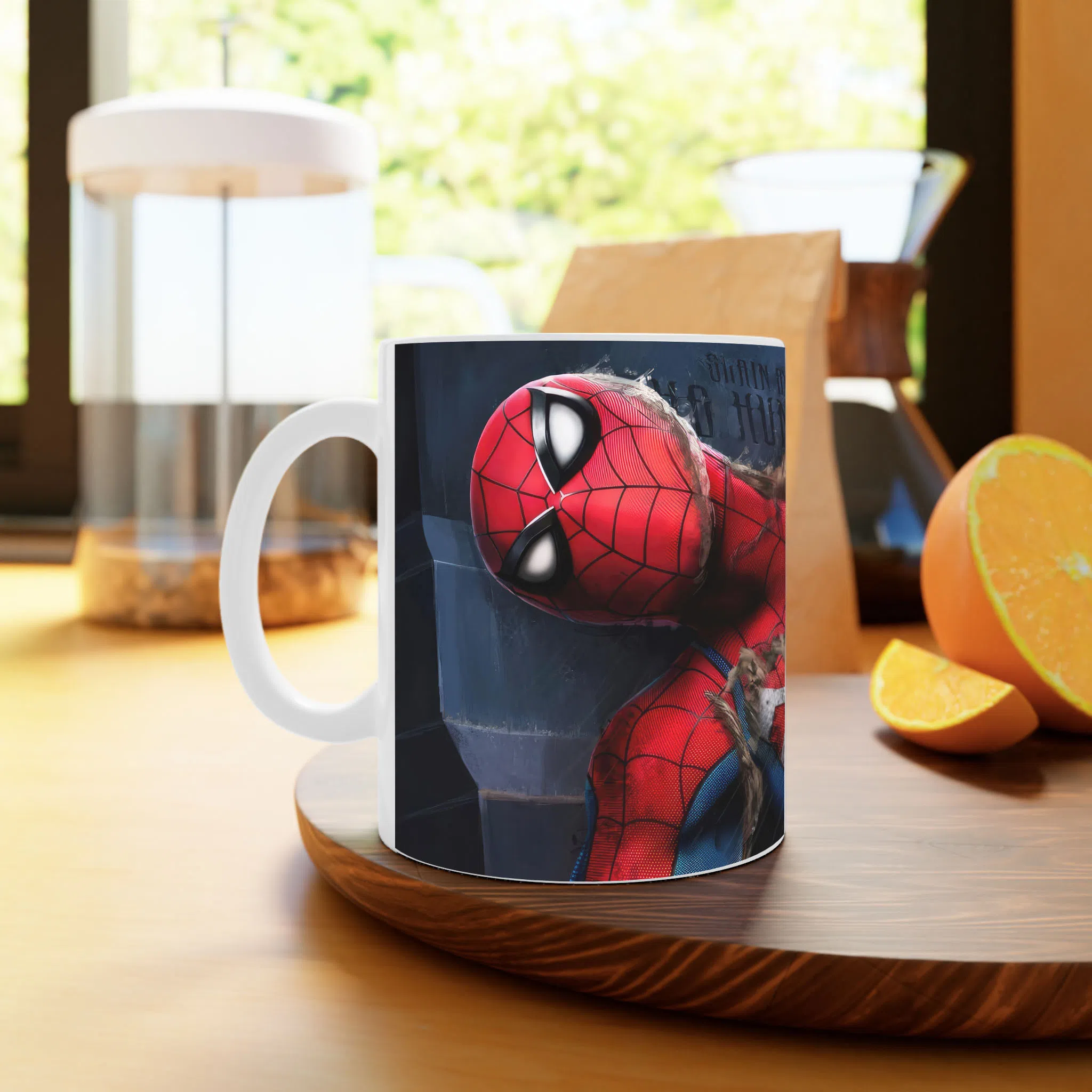 ماگ لیمینات طرح بازی اسپایدرمن مرد عنکبوتی Spider Man Game کد NM9640 — تصویر 3